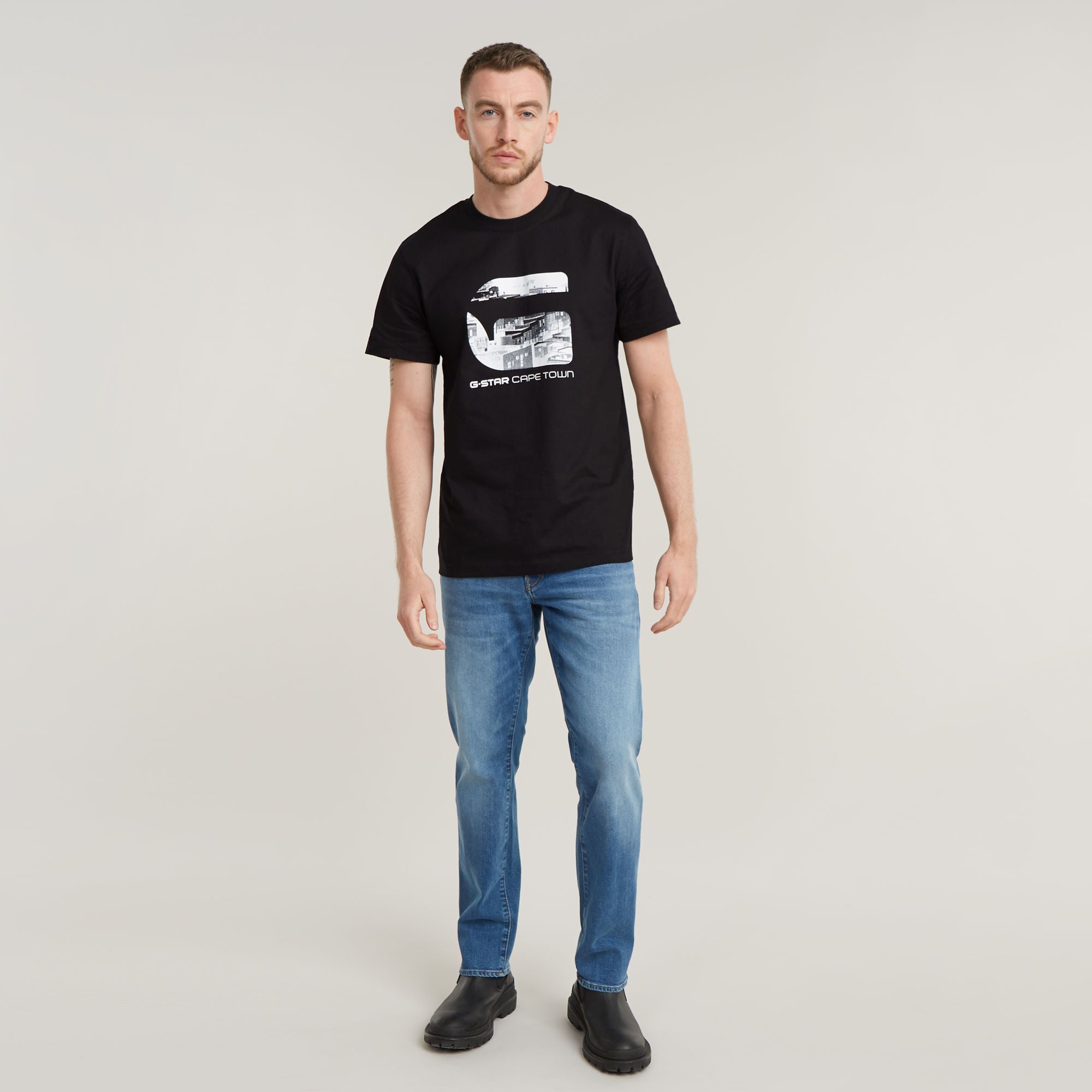 G-Star Raw - Cape Town R Tee - Dark Black