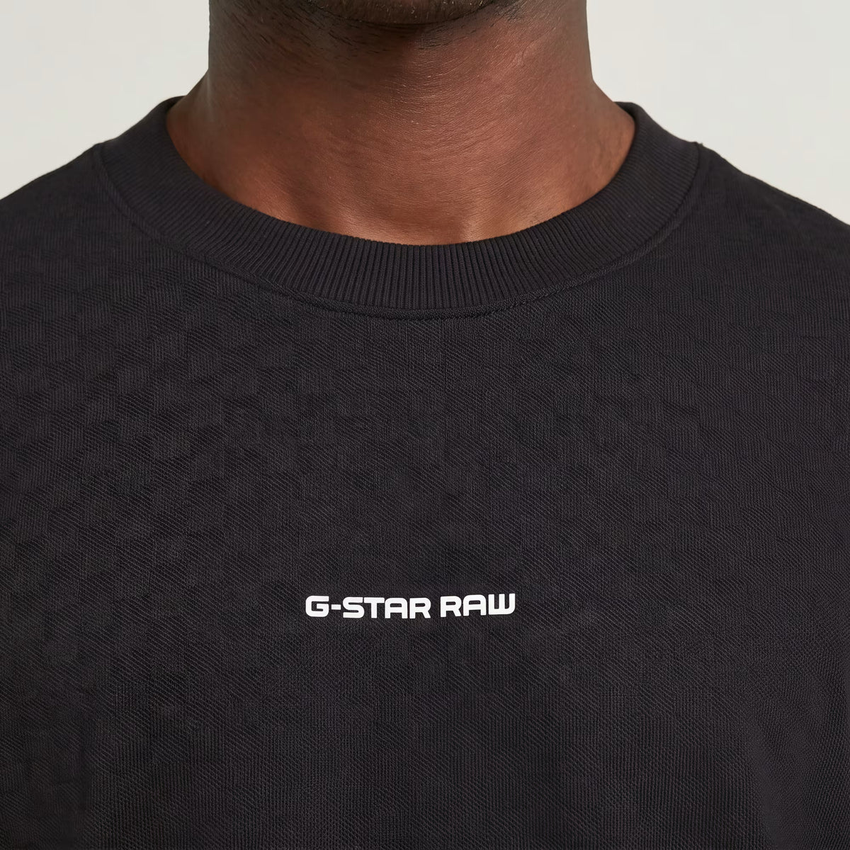 G-Star Raw - Checquard Tweeter Tee - Dark Black