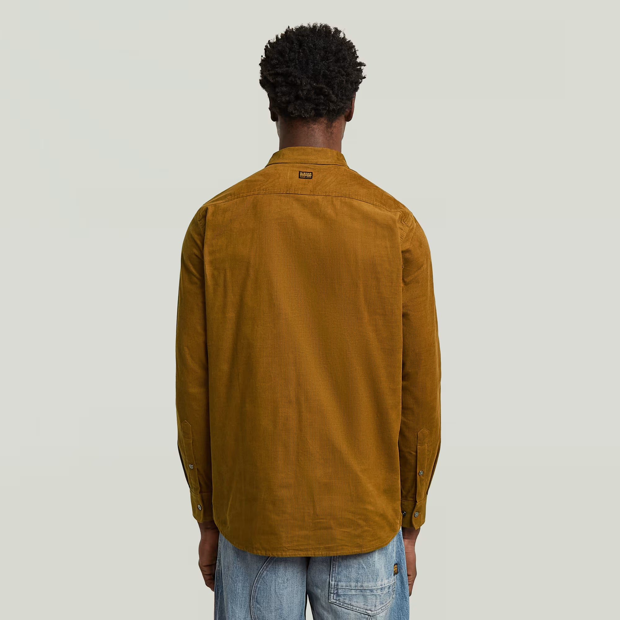 G-Star Raw - Clean Regular LS Shirt - Oxide Ocre