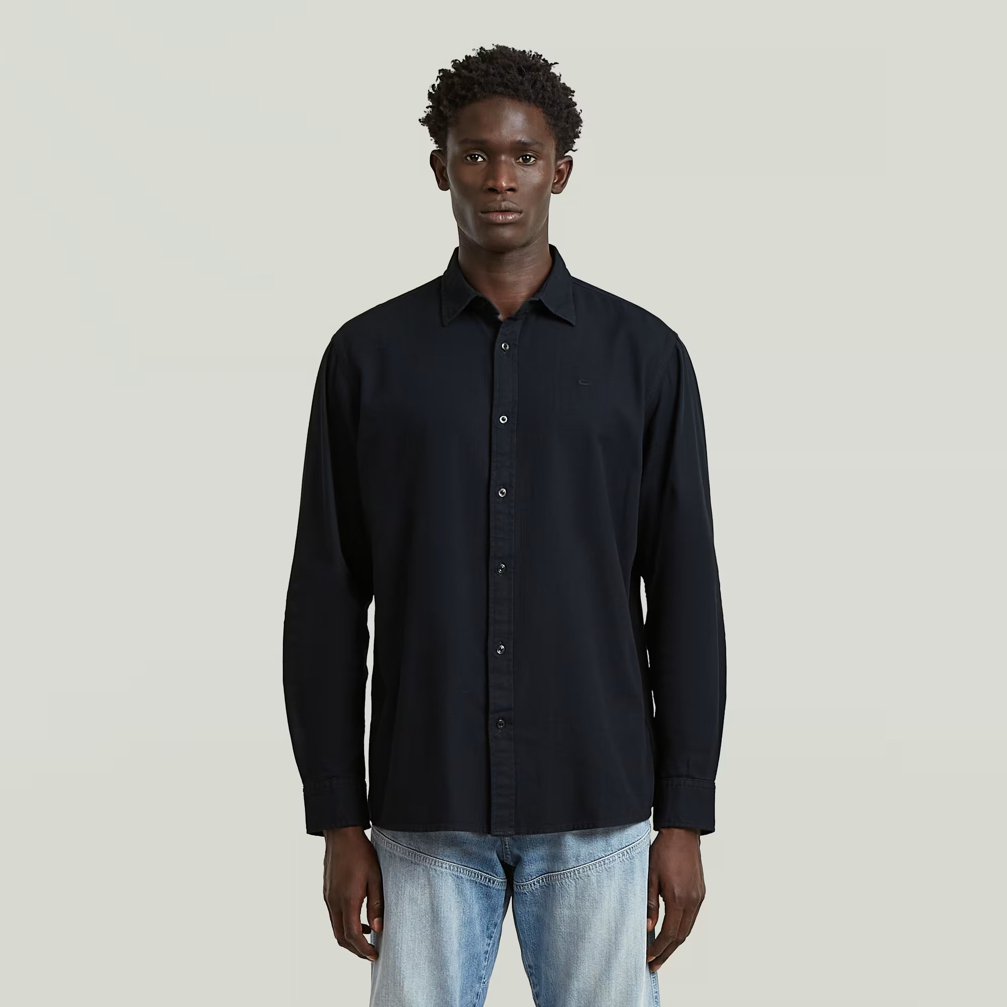 G-Star Raw - Clean Regular LS Shirt - Salute GD