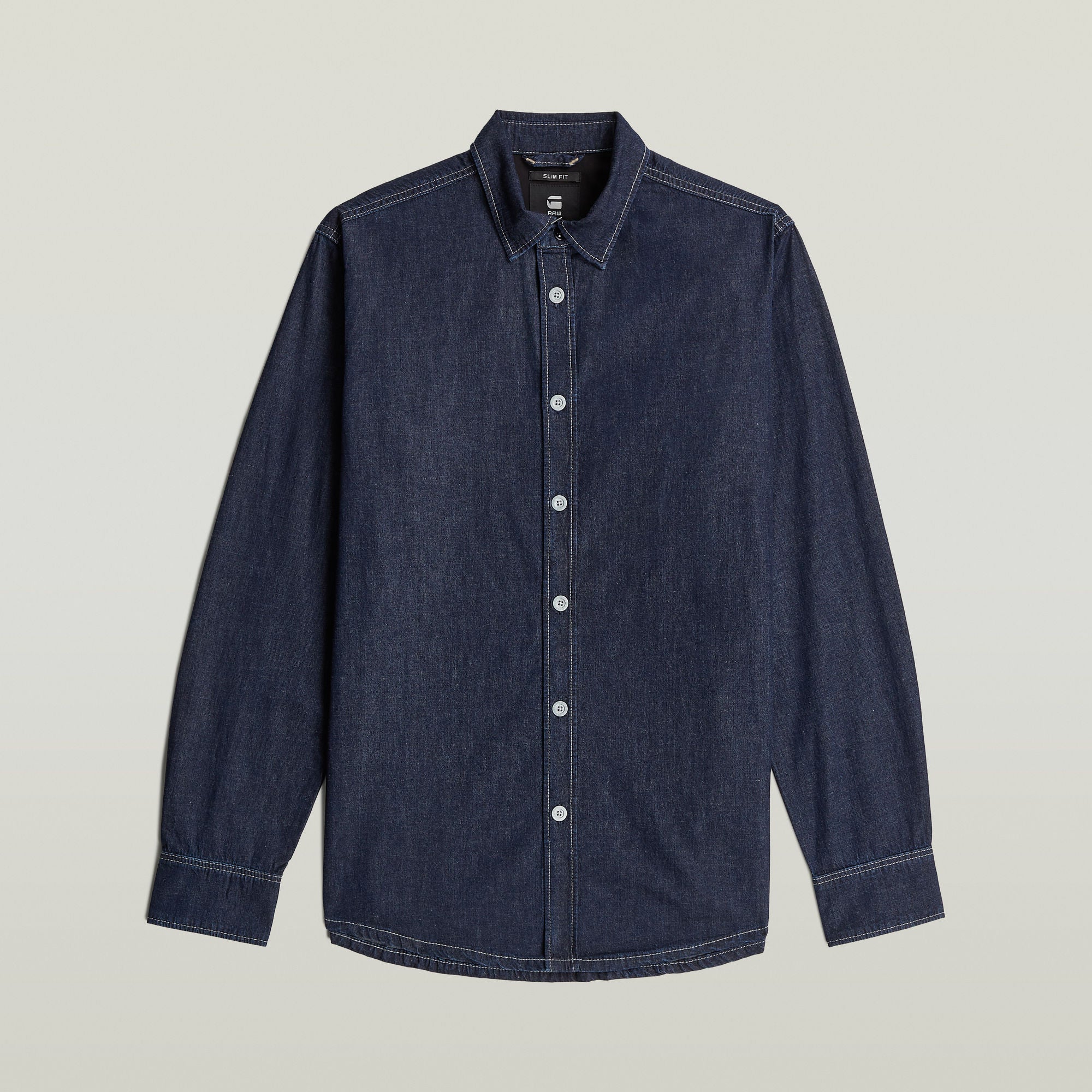 G-Star Raw - Clean Slim LS Shirt - Rinsed