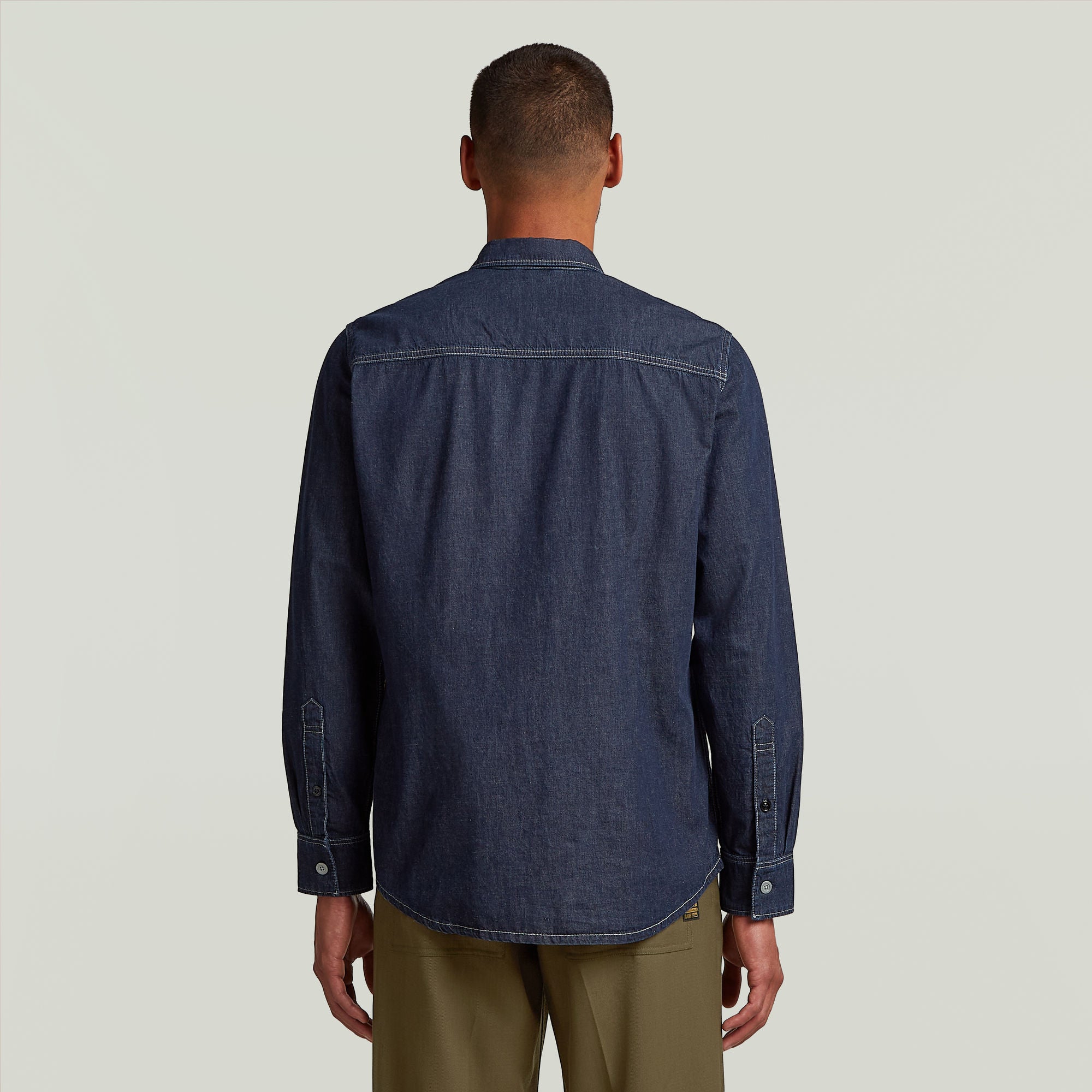 G-Star Raw - Clean Slim LS Shirt - Rinsed