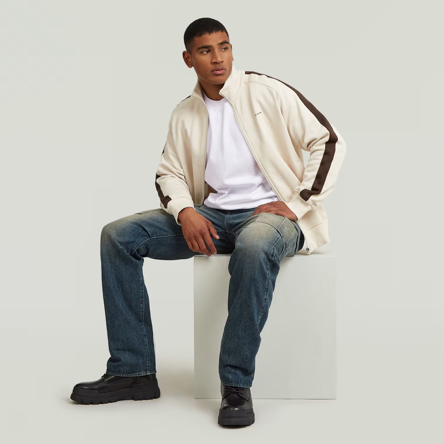 G-Star Raw - Contor 3D Regular Cargo Jean - Antique Faded Blueschist
