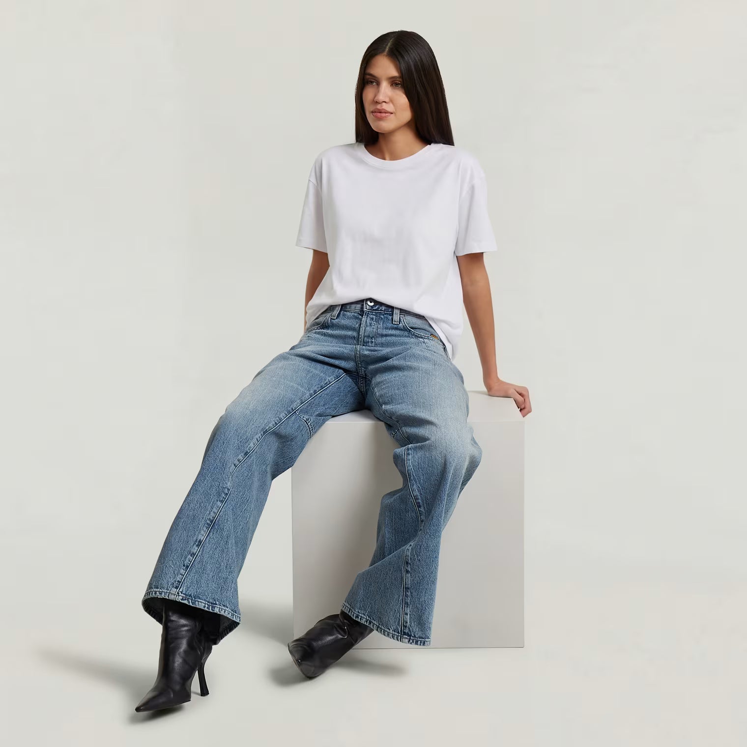 G-Star Raw - Contor 3D Wide Jean - Faded Sea Bay