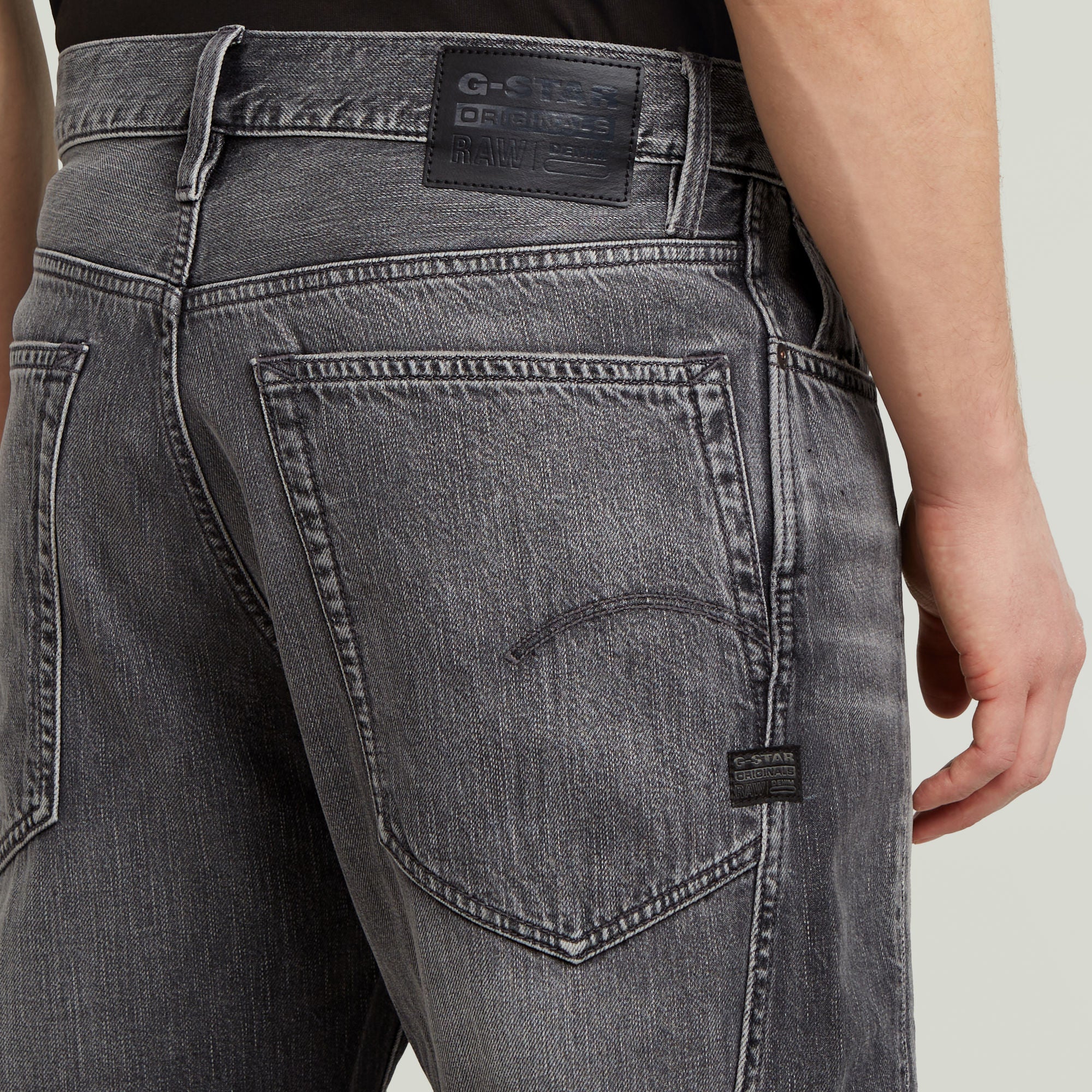 G-Star Raw - Contor 3D Regular Jean - Faded Scoria Grey