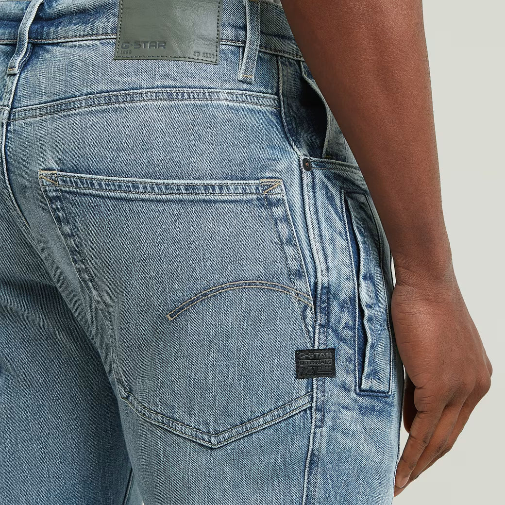 G-Star Raw - Contor 3D Slim Jean - Faded Blue Halite