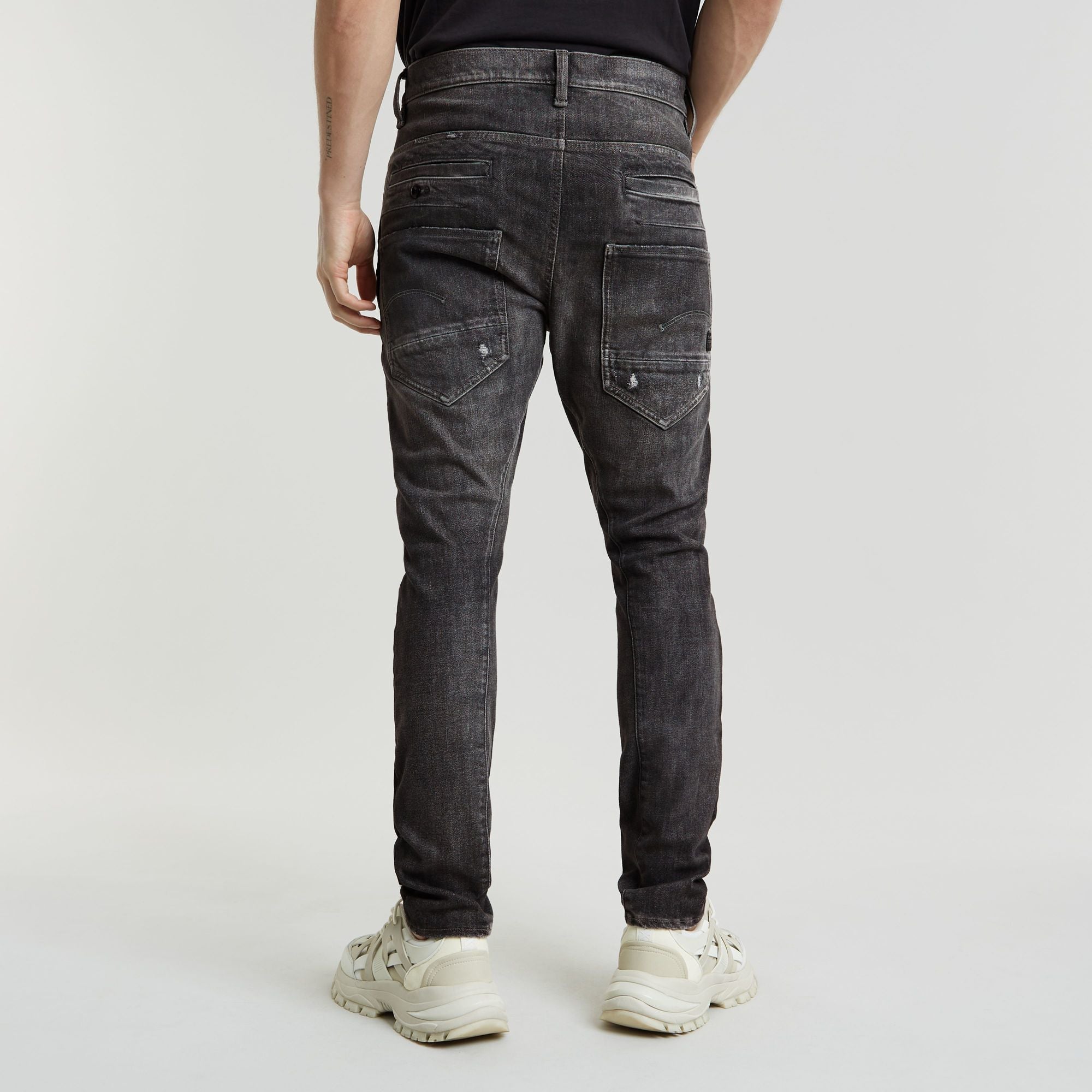 G-Star Raw - D-Staq 3D Slim Jean - Worn In Vulcanic Ash Restored