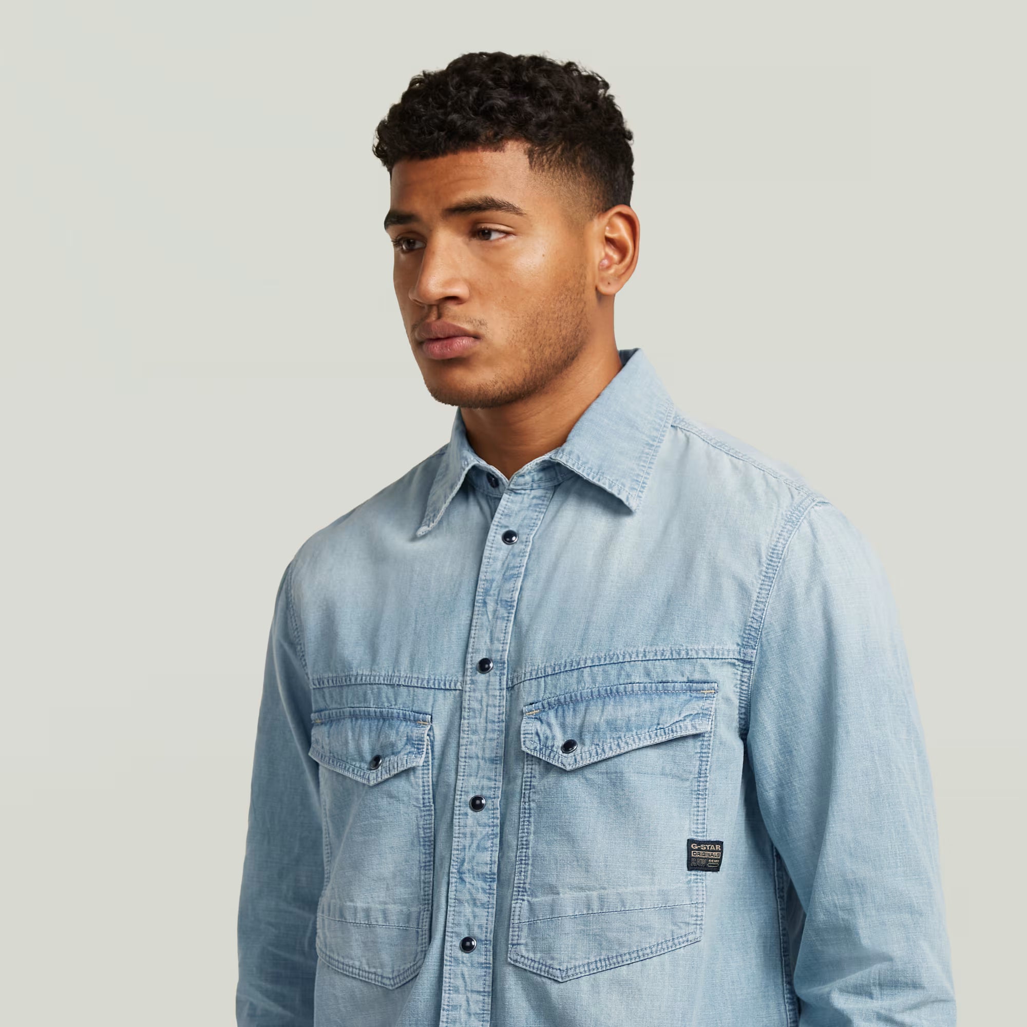 G-Star Raw - Dakota Regular LS Shirt - Vintage Mirage