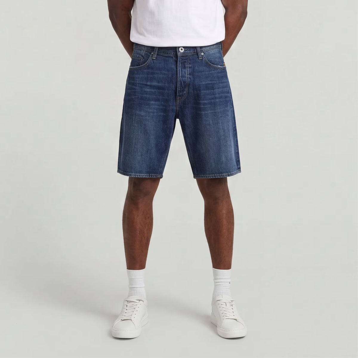 G-Star Raw - Dakota Clean Edge Short - Worn In Blue Galena