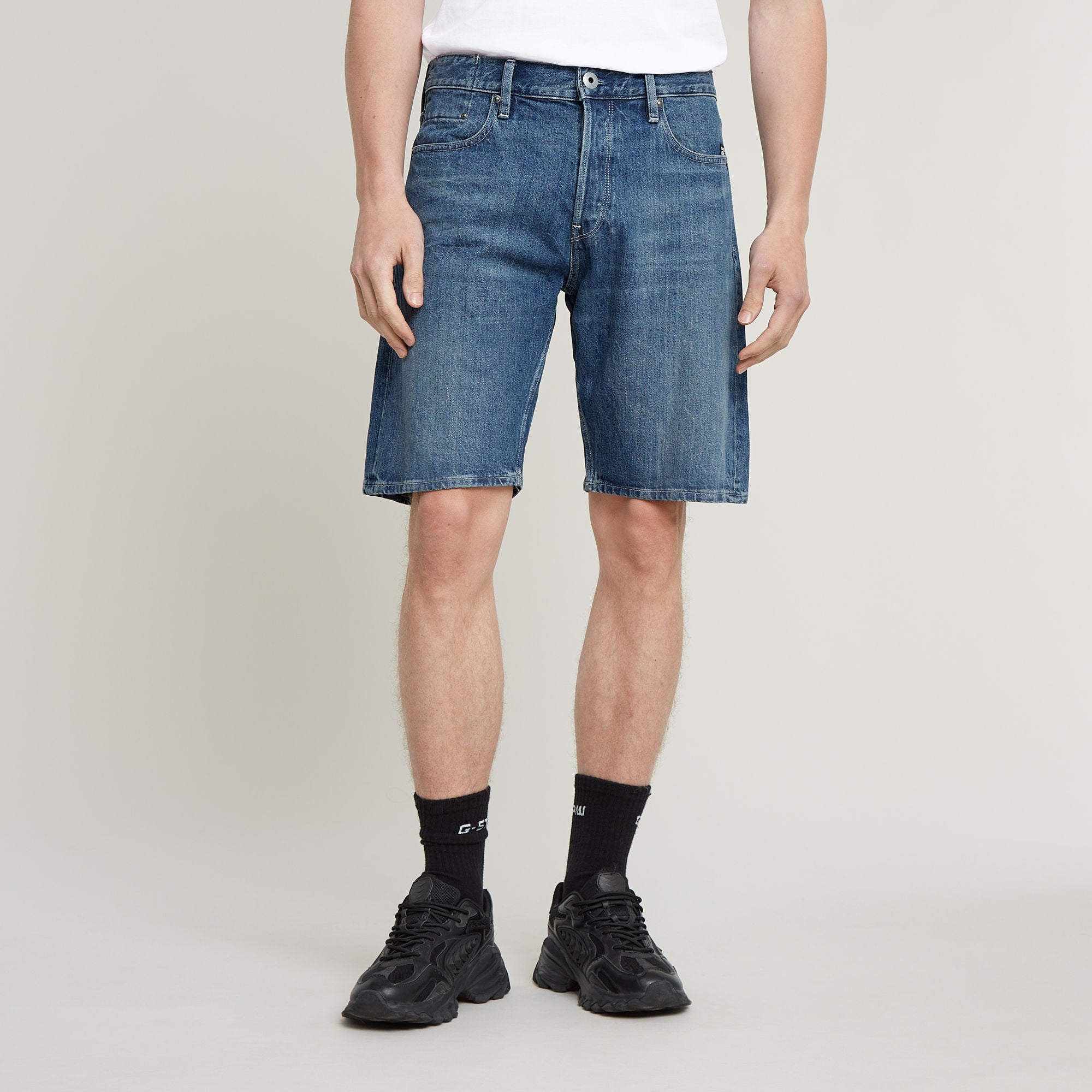 G-Star Raw - Dakota Short Clean Edge - Antique Faded Spear Blue