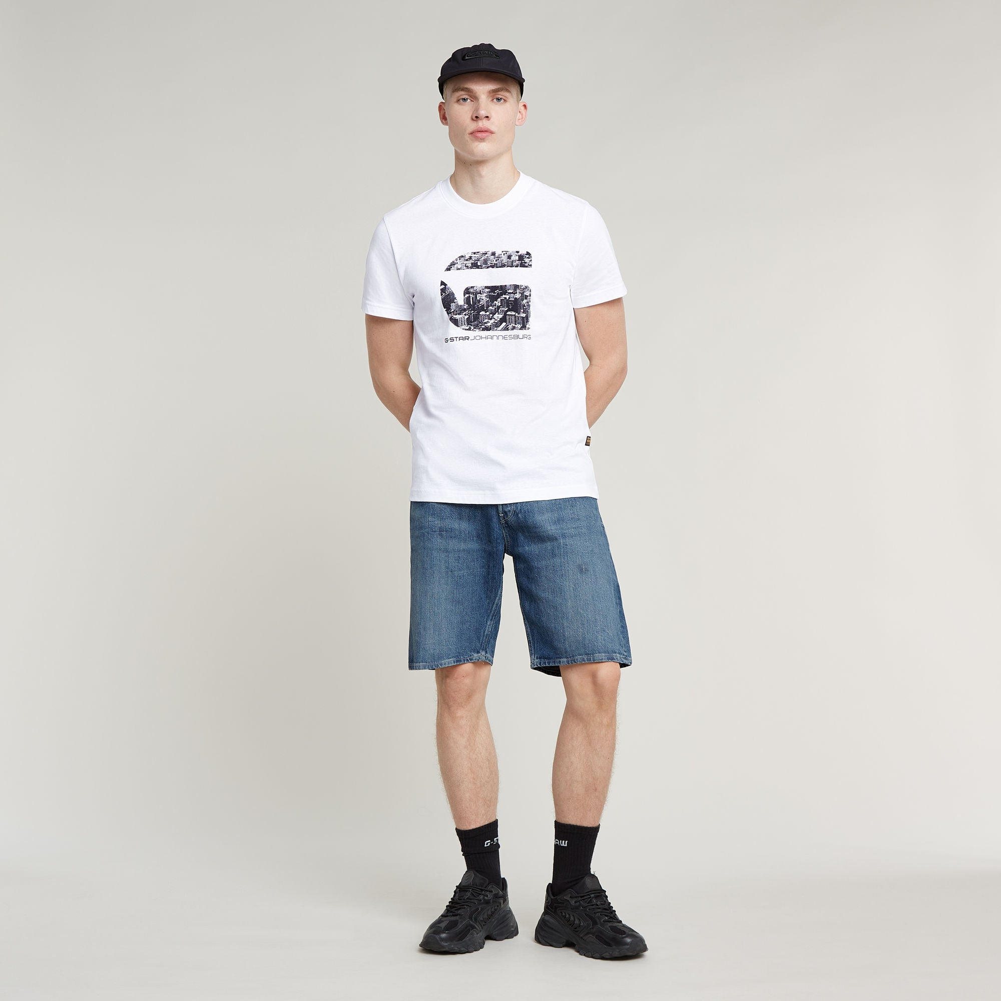 G-Star Raw - Dakota Short Clean Edge - Antique Faded Spear Blue