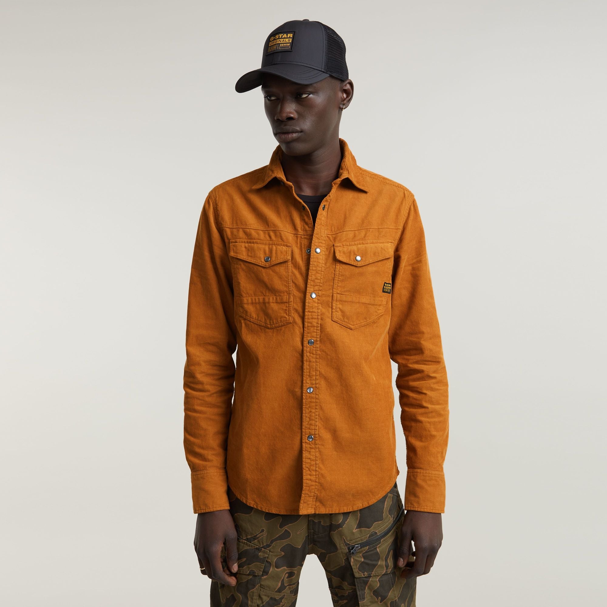 G-Star Raw - Dakota Slim LS Shirt - Rodeo GD