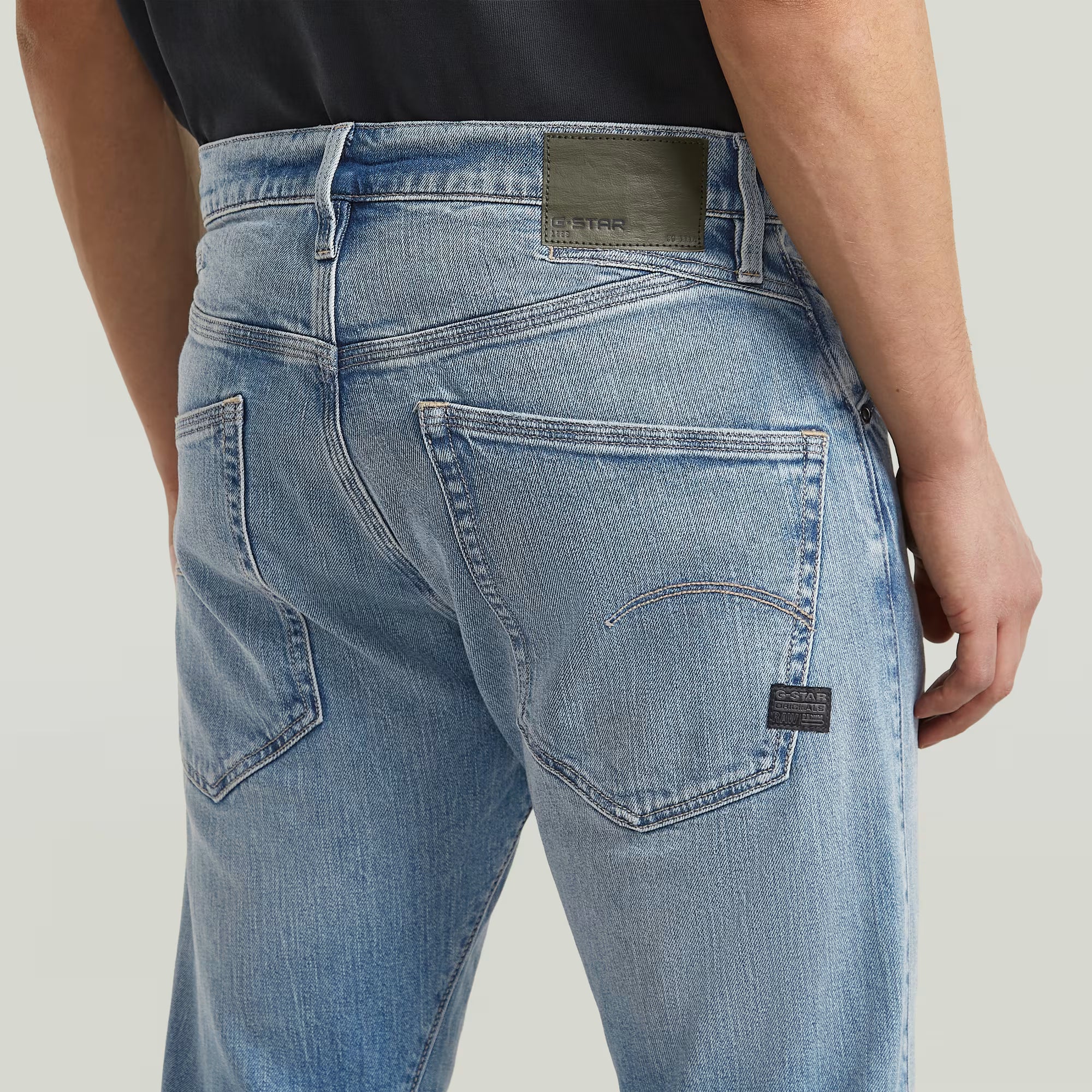 G-Star Raw - Dartt 3D Slim Straight Jean - Faded Blue Halite