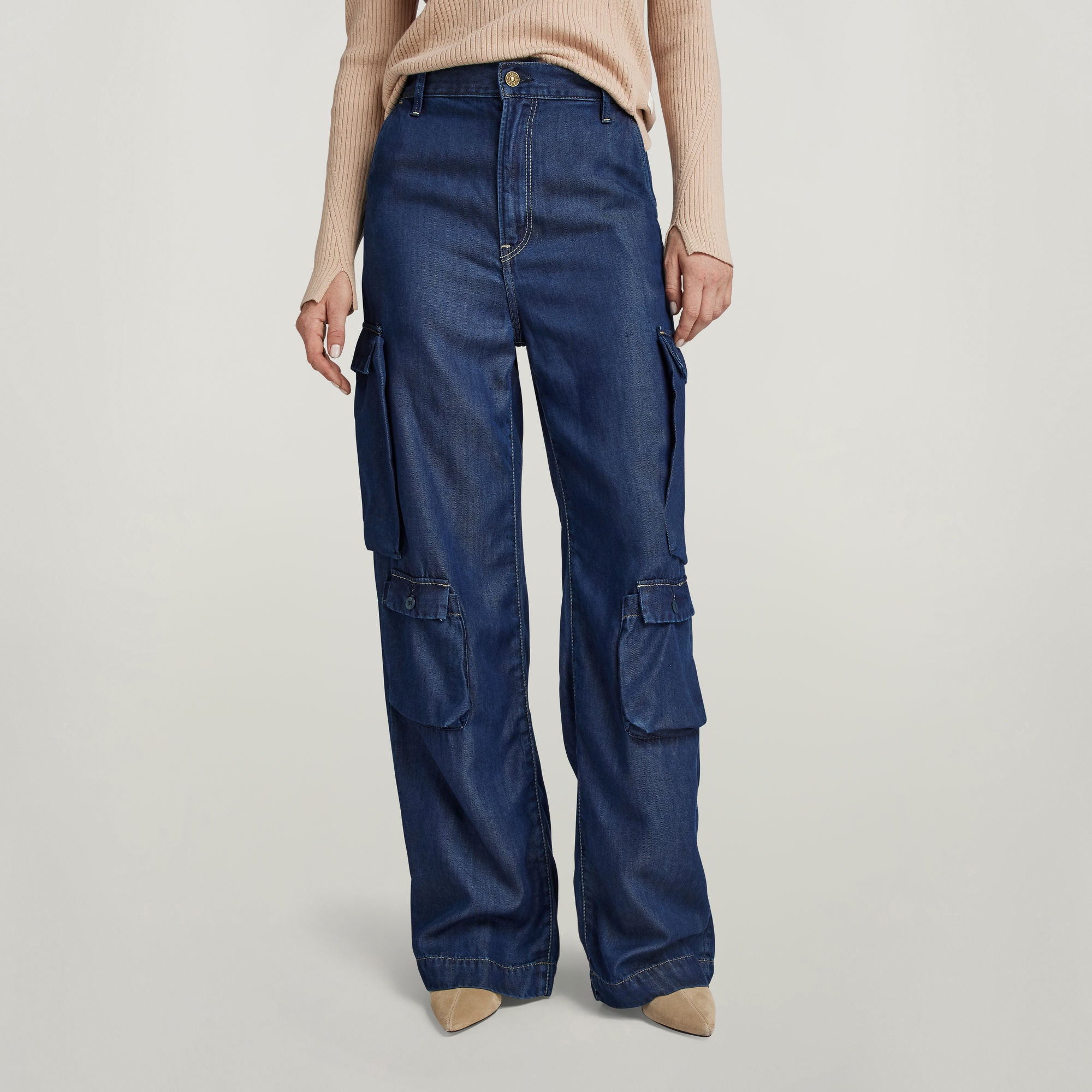 G-Star Raw - Deck 2.0 Chino Cargo Jean - Rinsed