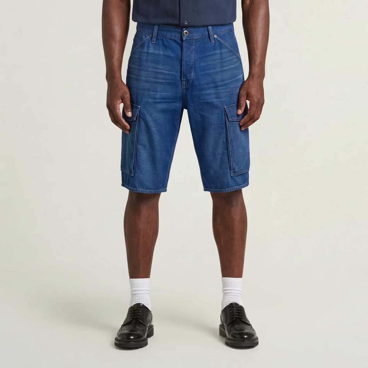 G-Star Raw - Deeggie Cargo Short - Antique Indigo GD