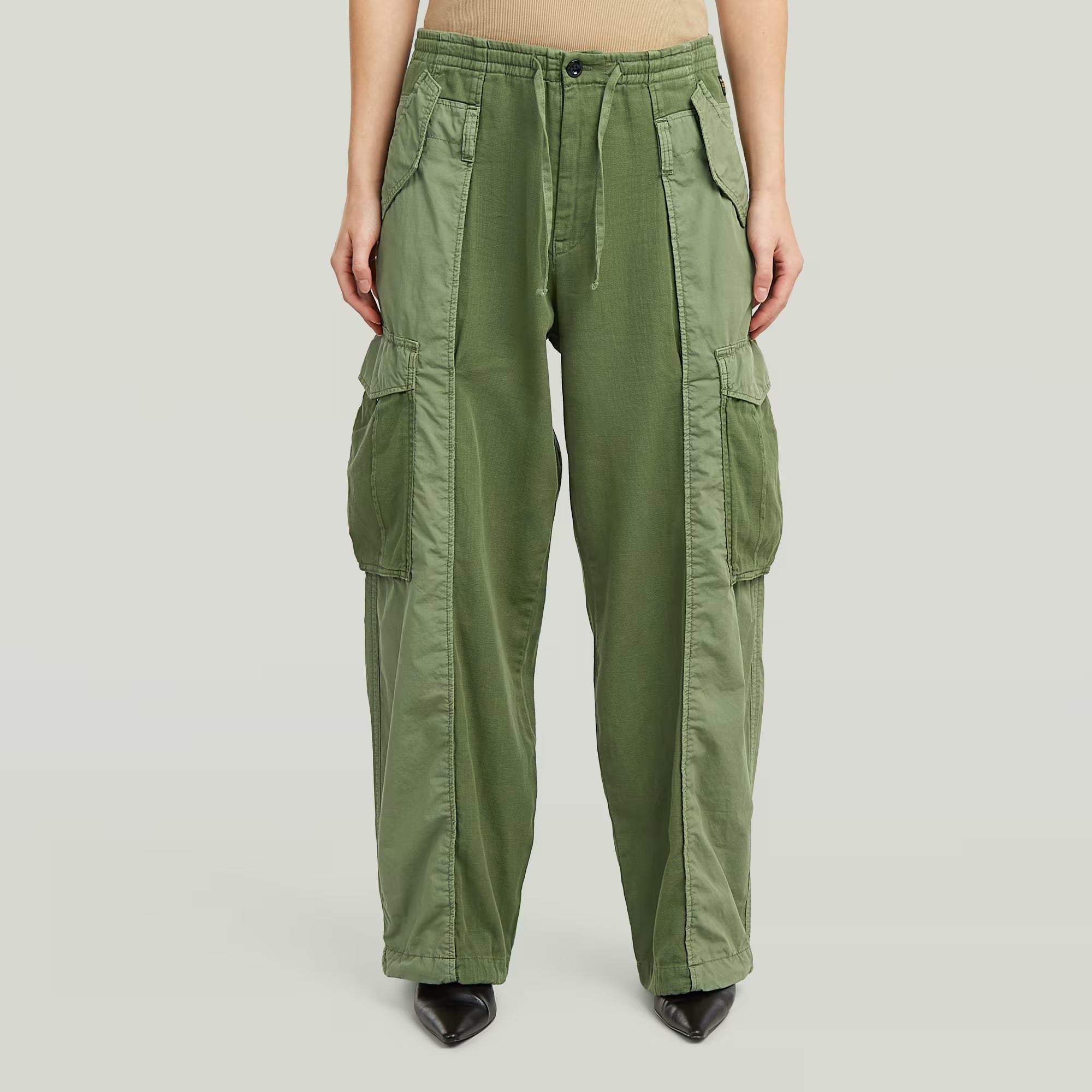G-Star Raw - Fabric Mix Cargo Pant - Four Leaf Clover GD