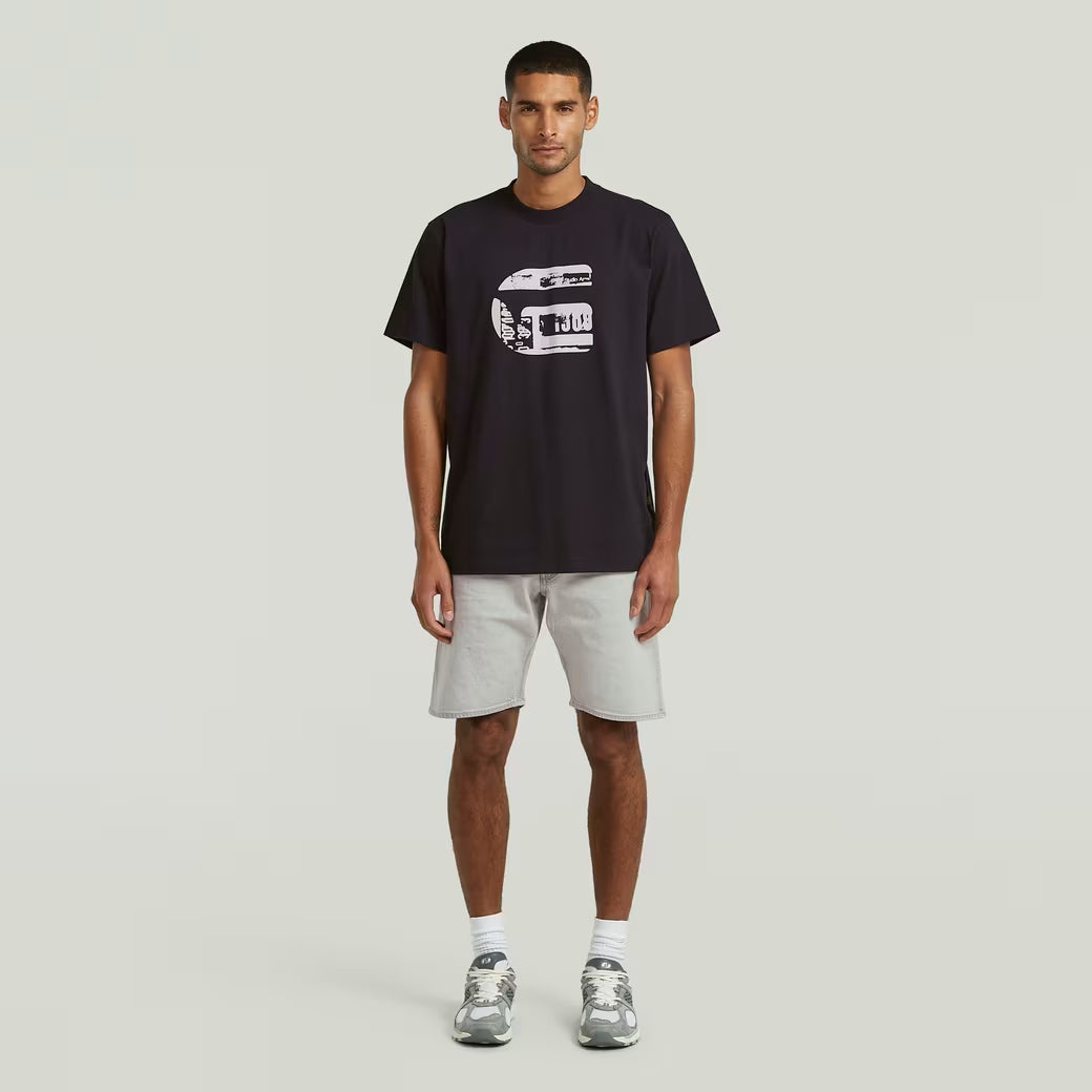 G-Star Raw - G Icon Graphic R Tee - Dark Black