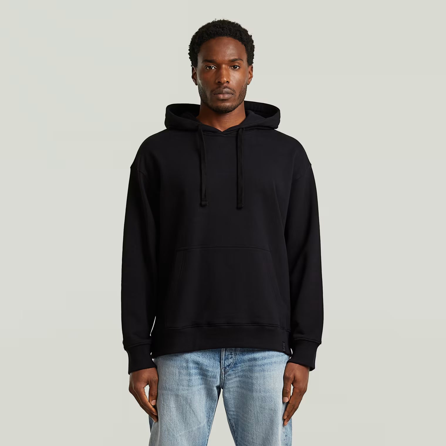 G-Star Raw - GS-01 Relaxed Hoodie - Dark Black