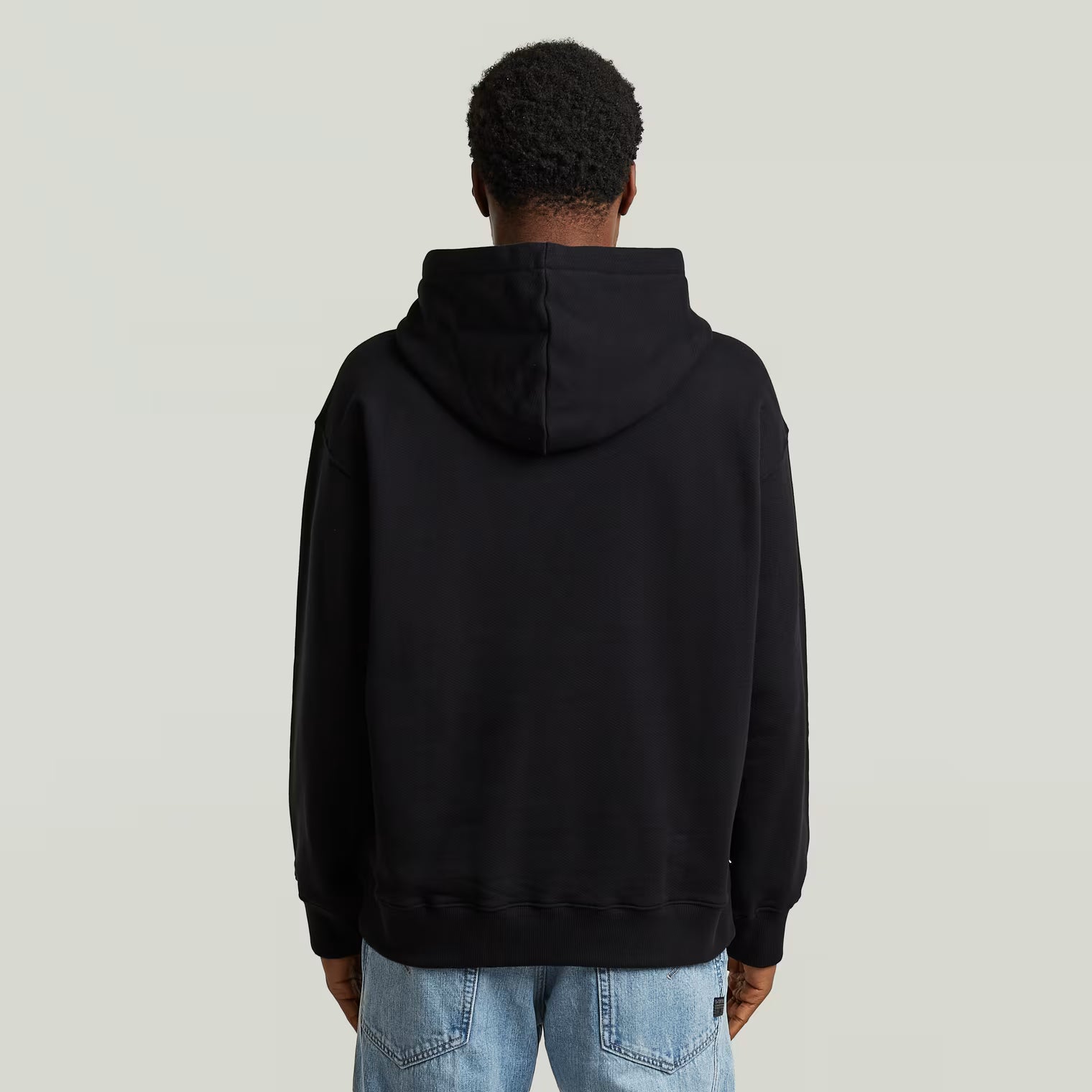G-Star Raw - GS-01 Relaxed Hoodie - Dark Black