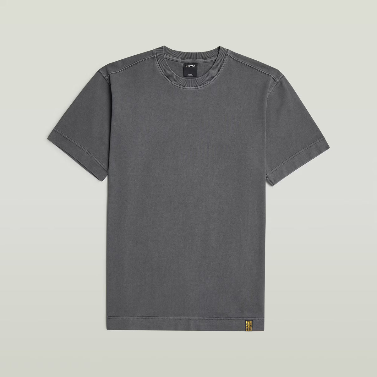 G-Star Raw - GS-01 Washed R Tee - Dark Black GD