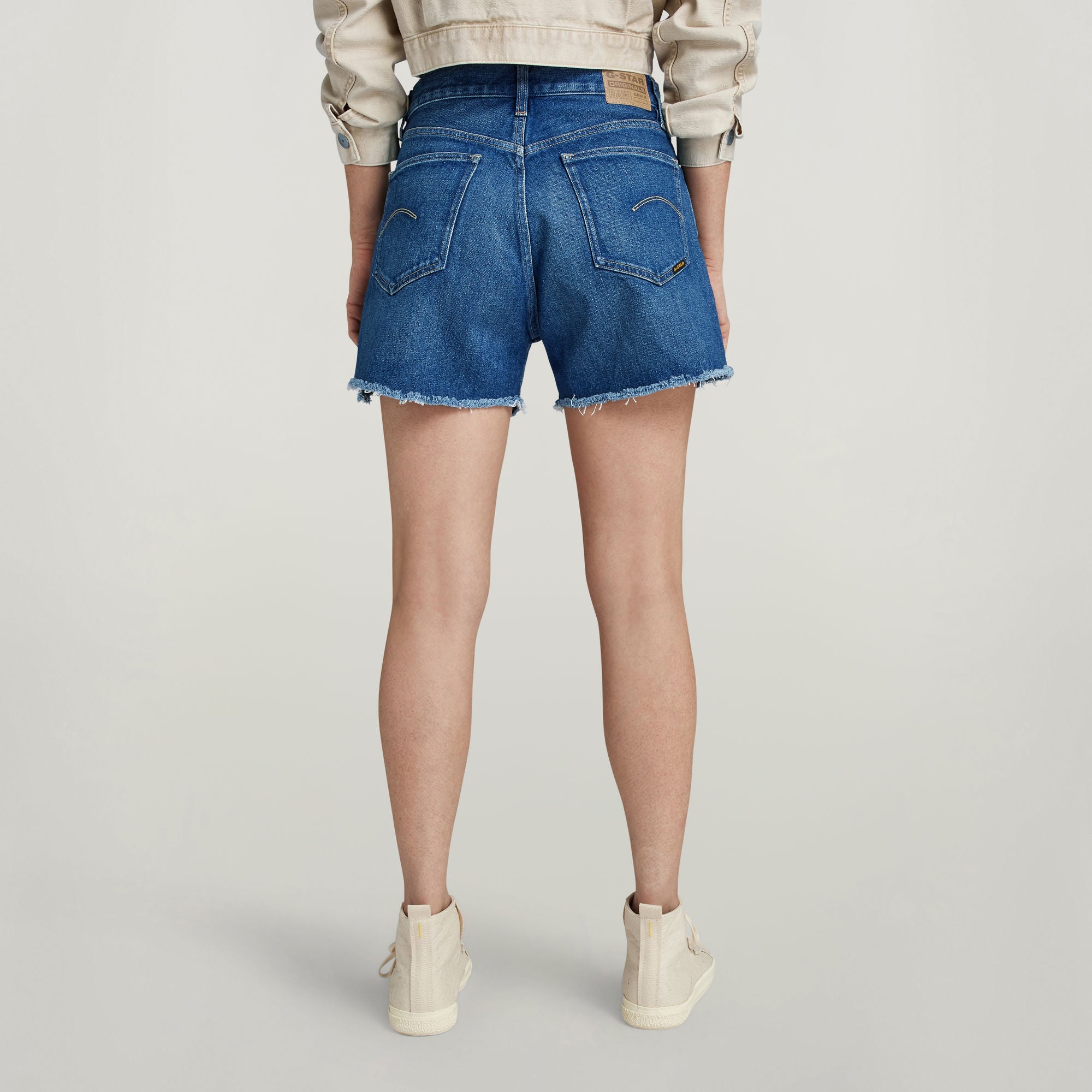 G-Star Raw - High Denim Short Raw Edge - Worn In Celestial Night