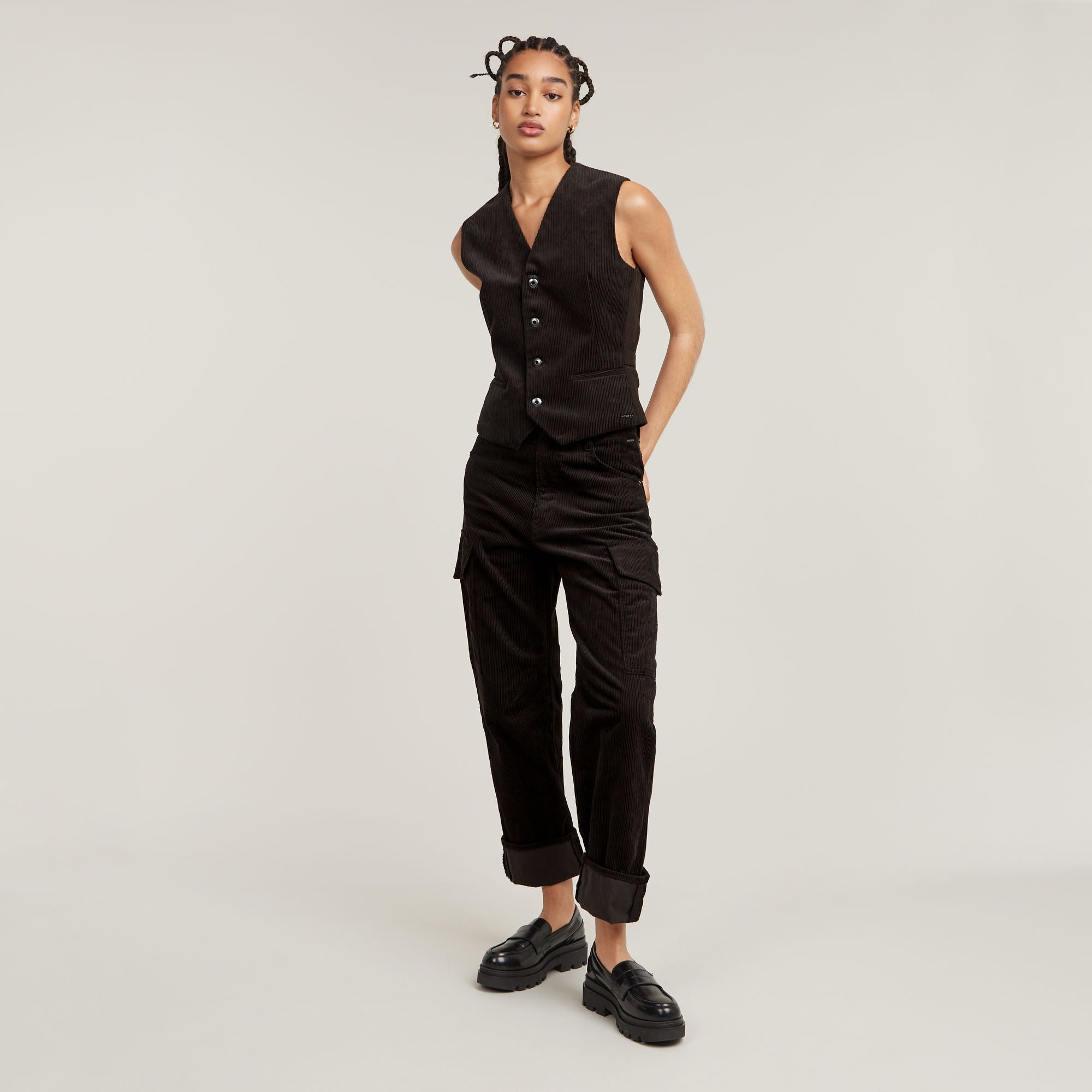 G-Star Raw - Holiday Waistcoat - Dark Black