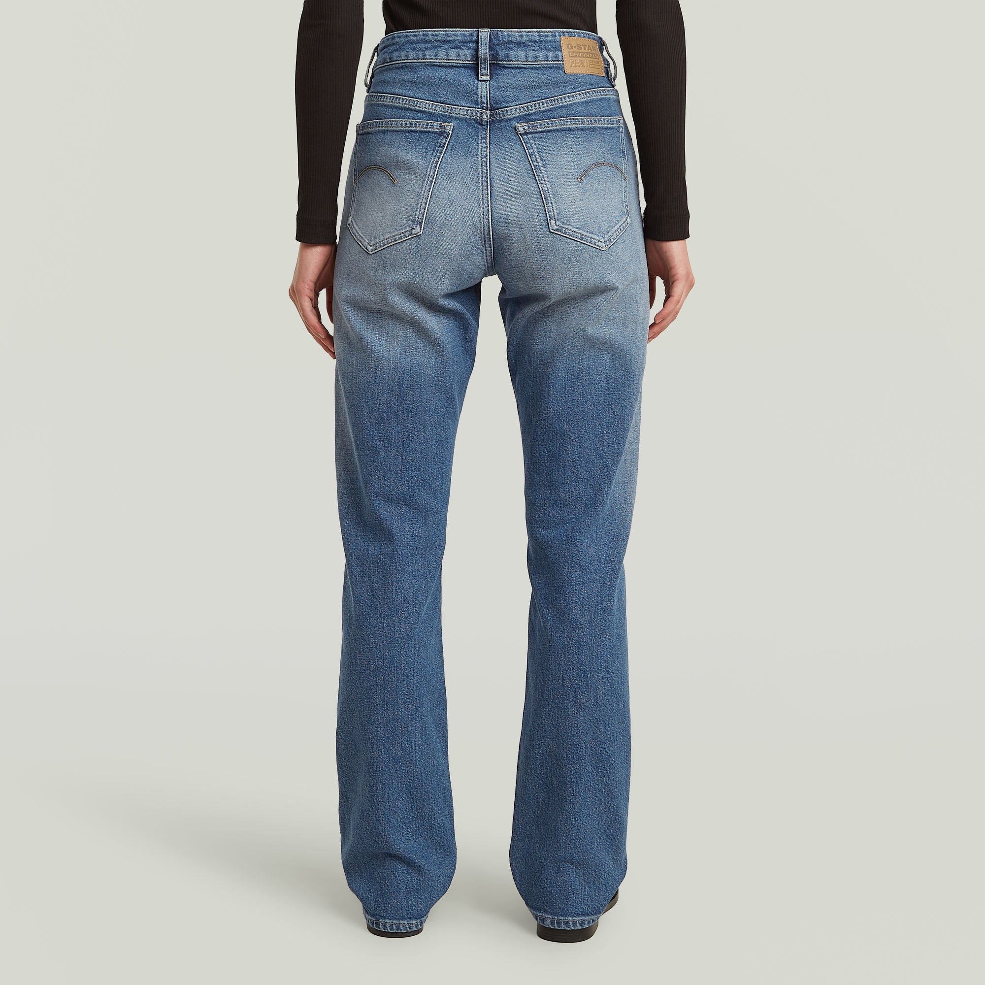 G-Star Raw - Iggie Straight Jean - Faded Antalya Blue