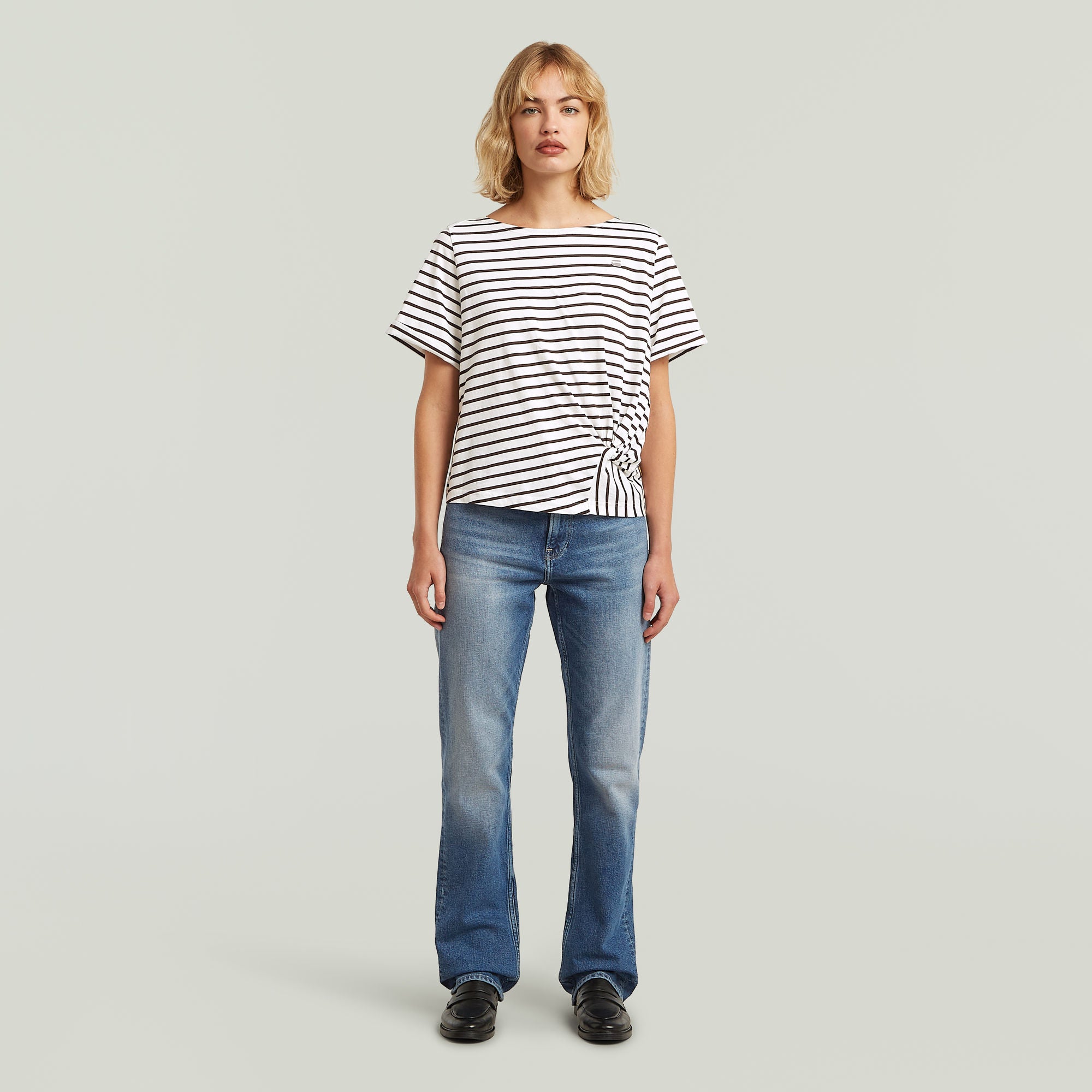G-Star Raw - Iggie Straight Jean - Faded Antalya Blue