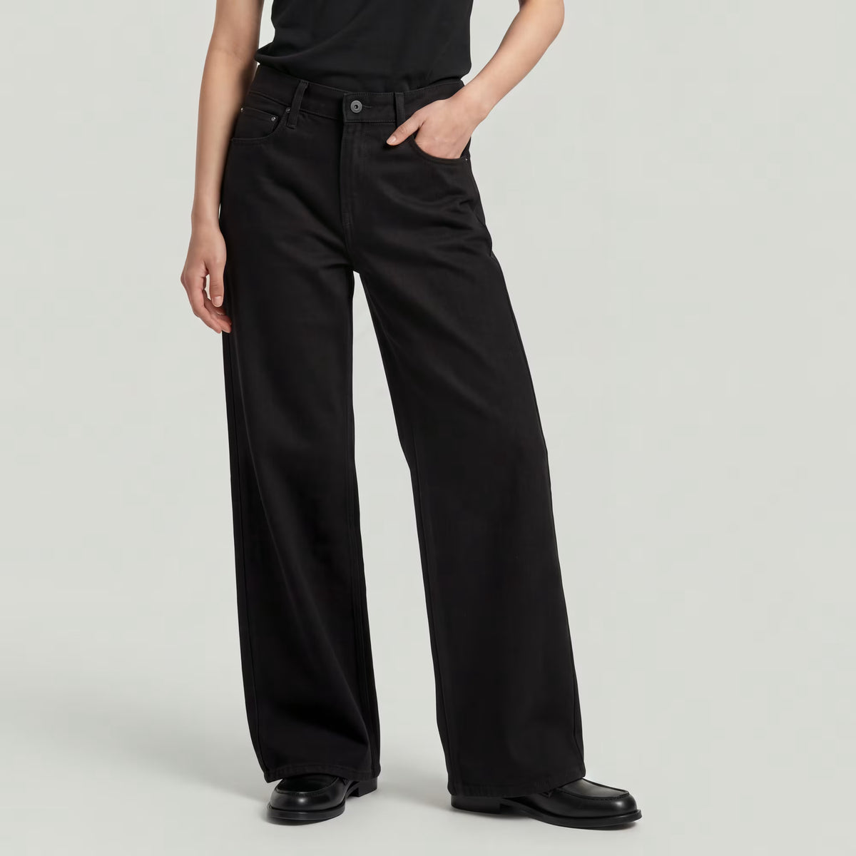 G-Star Raw - Judee Loose Jean - Neo Black Denim