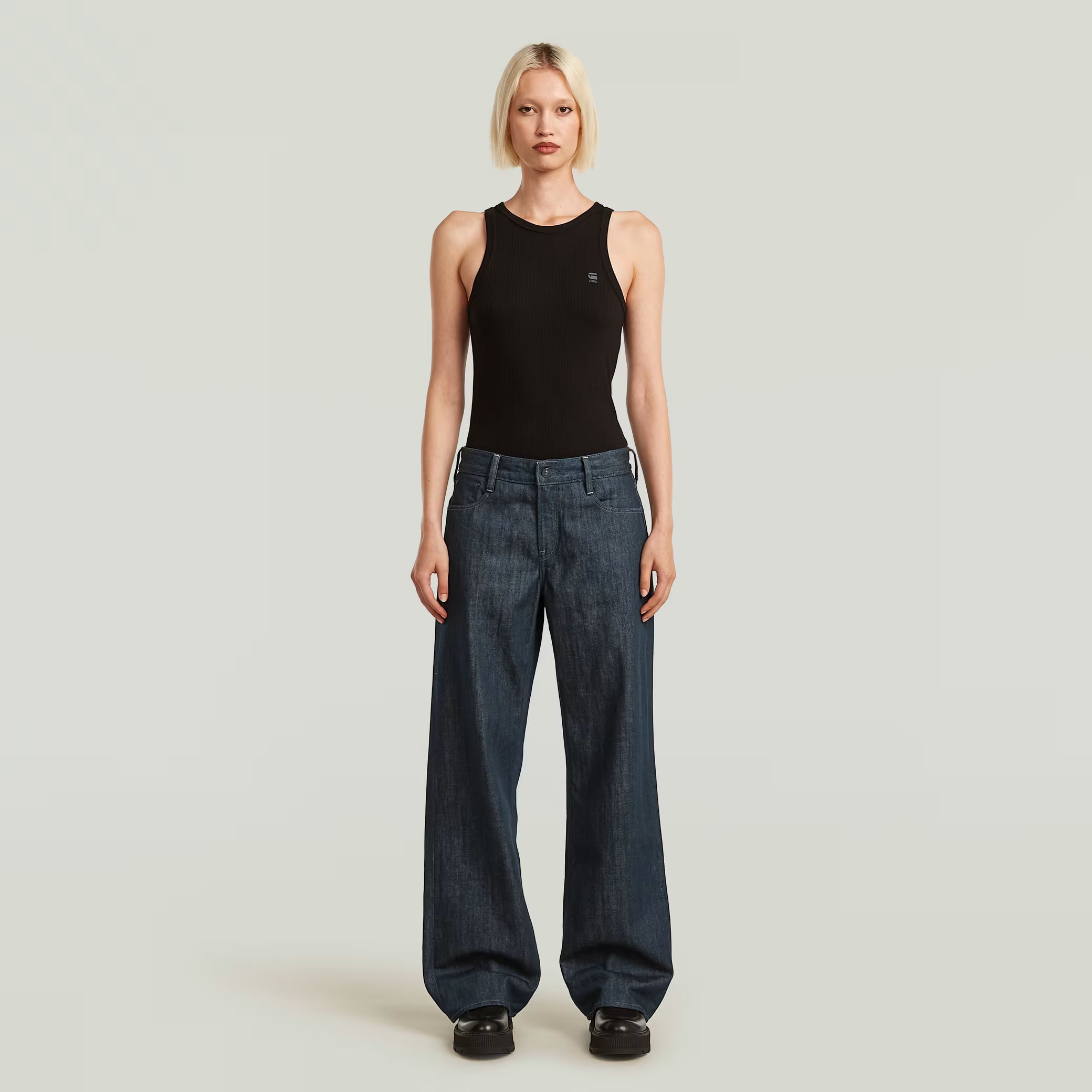 G-Star Raw - Judee Low Waist Loose Jean - Neo Raw Denim