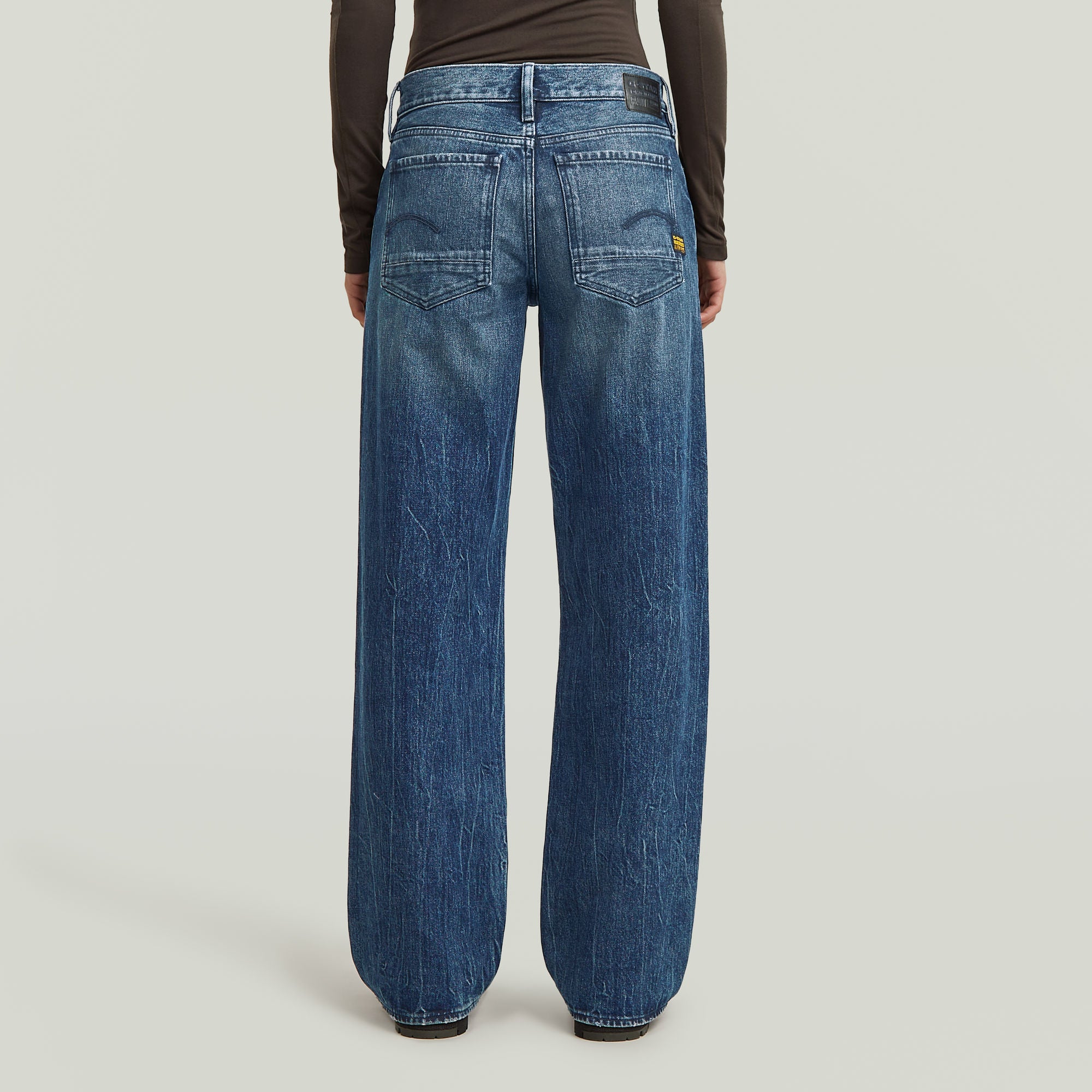 G-Star Raw - Judee Low Waist Loose Jean - Worn In Mountain Dusk Destroyed