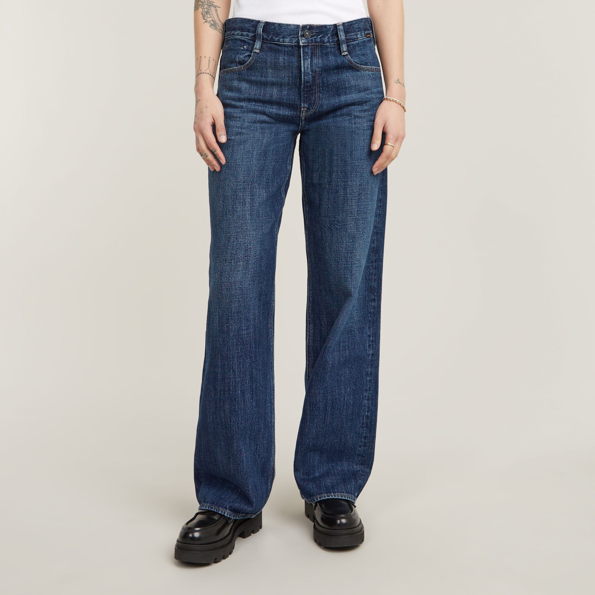 G-Star Raw - Judee Low Waist Loose Jean - Worn In Osphere