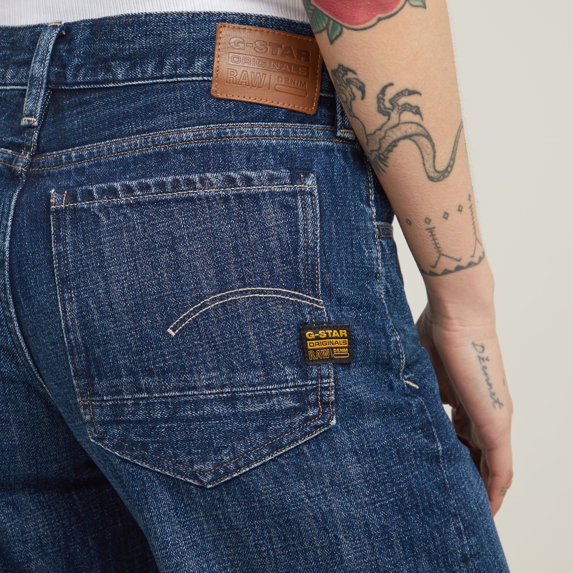 G-Star Raw - Judee Low Waist Loose Jean - Worn In Osphere