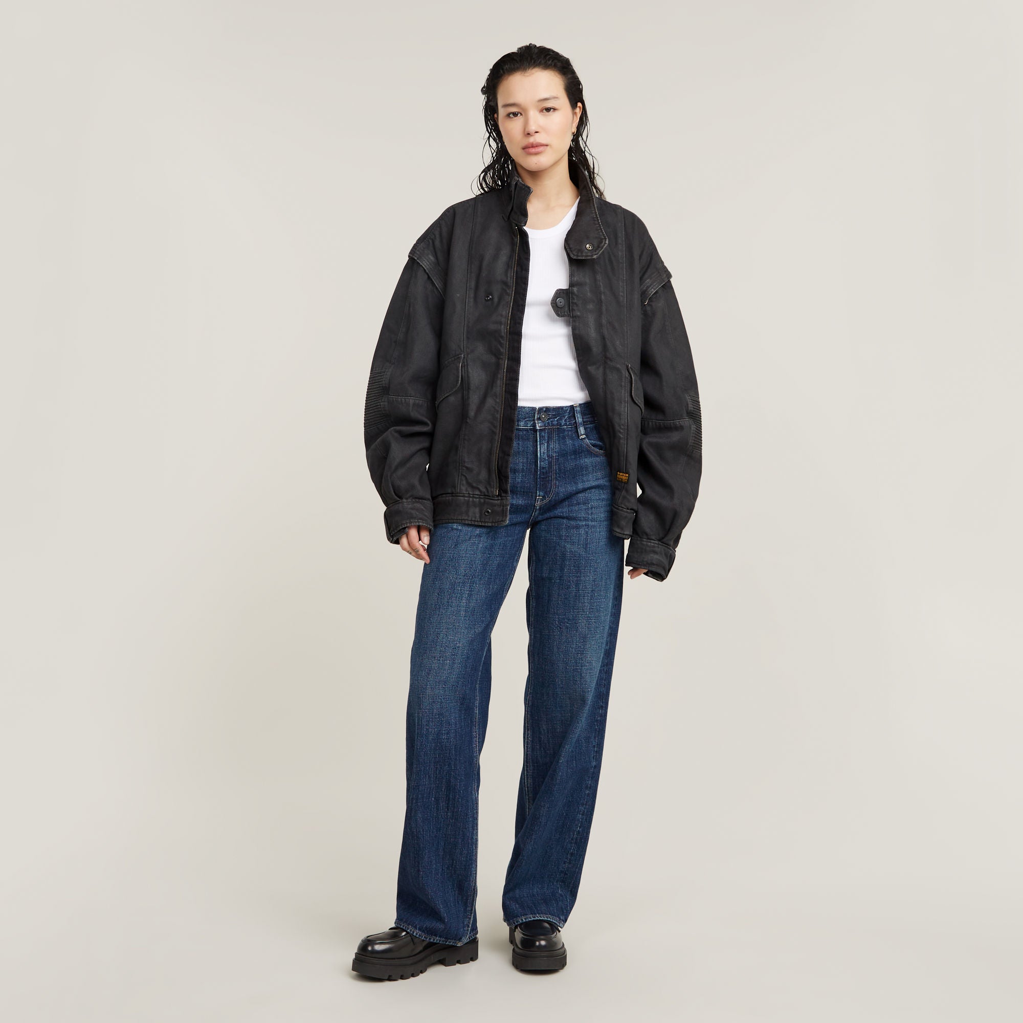 G-Star Raw - Judee Low Waist Loose Jean - Worn In Osphere