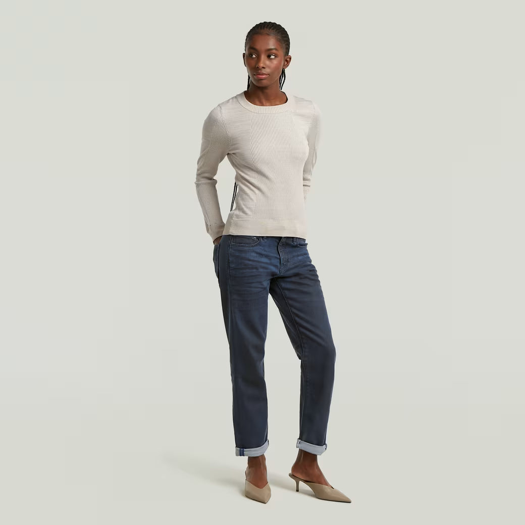 G-Star Raw - Kate Boyfriend Jean - Rinsed Ink Blue Coated