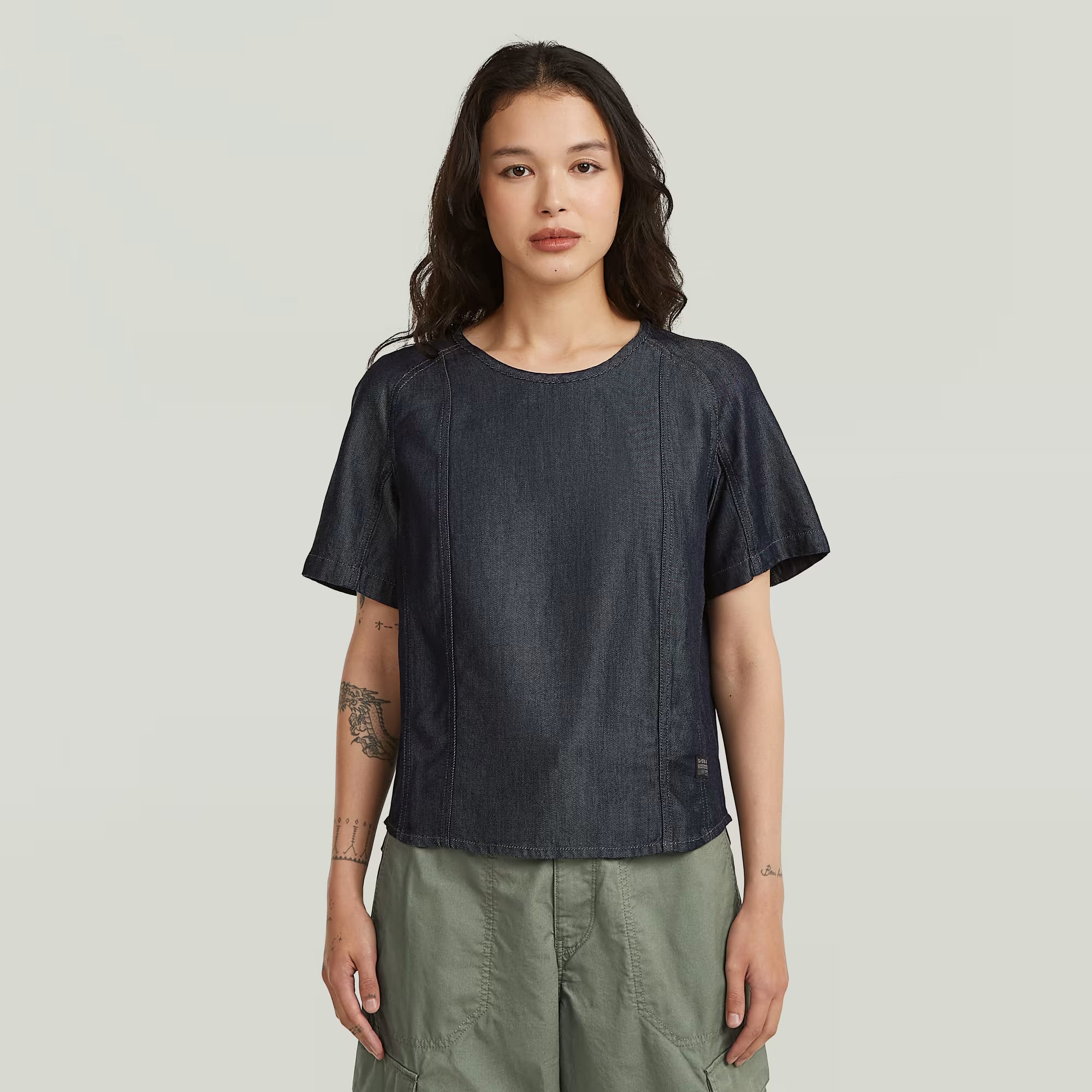 G-Star Raw - Lightweight Woven Top - Rinsed