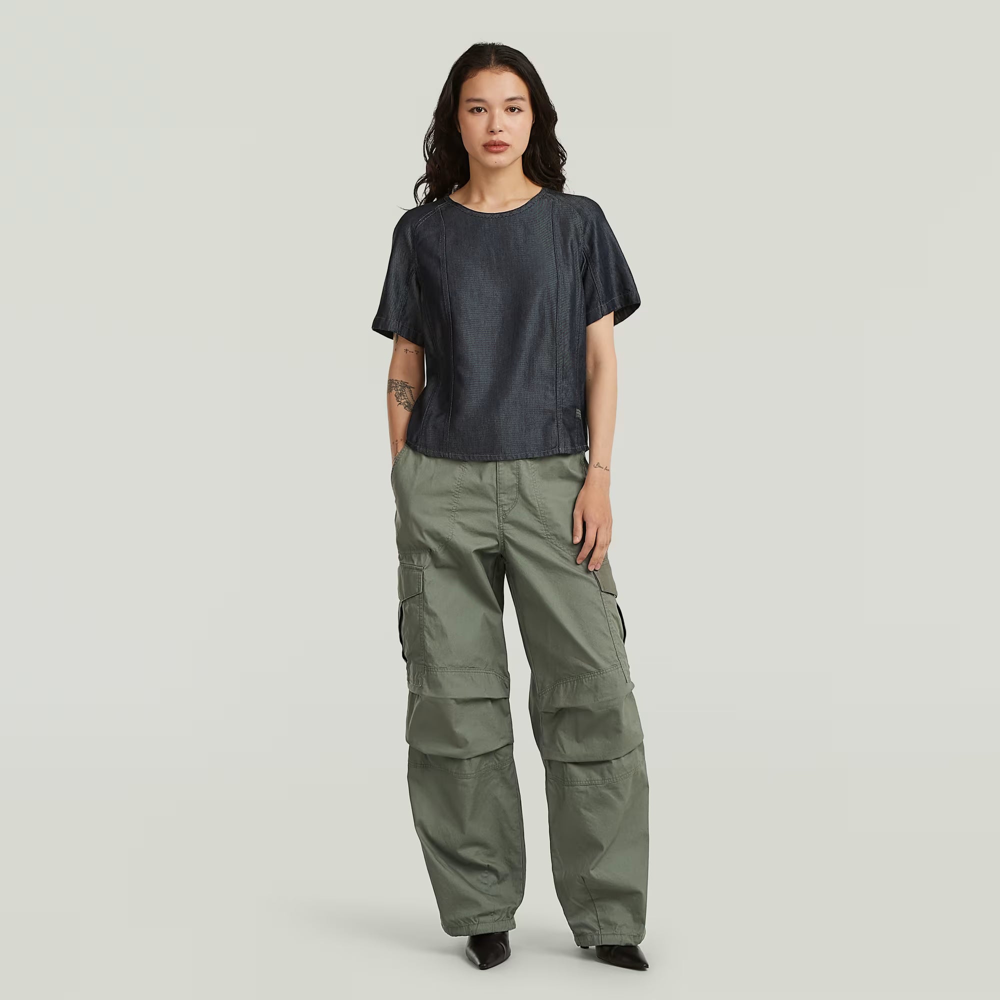 G-Star Raw - Lightweight Woven Top - Rinsed