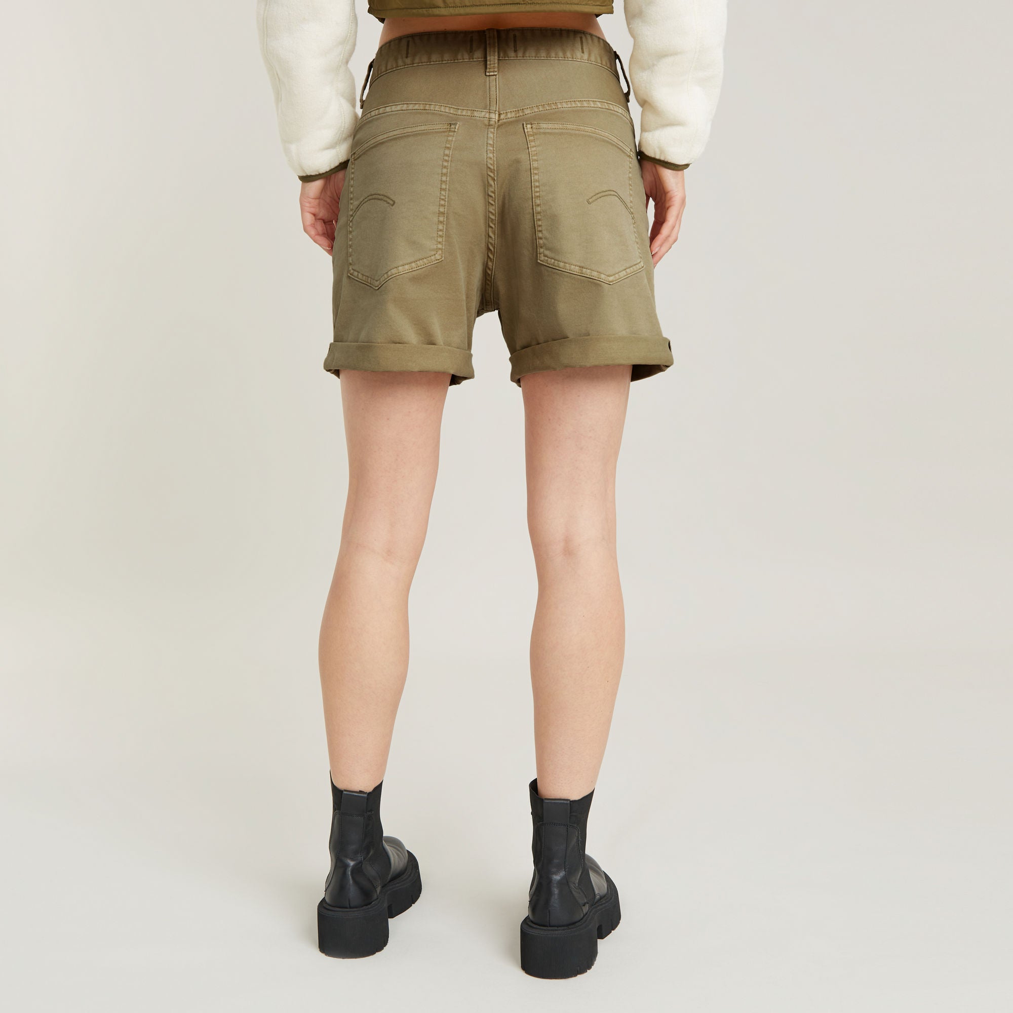 G-Star Raw - Loose 5-Pocket Short - Light Moss GD