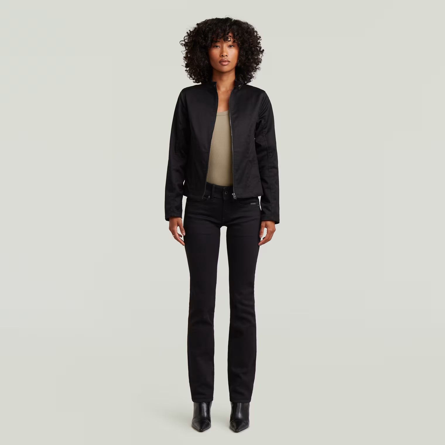 G-Star Raw - Lynn Biker Jacket - Dark Black
