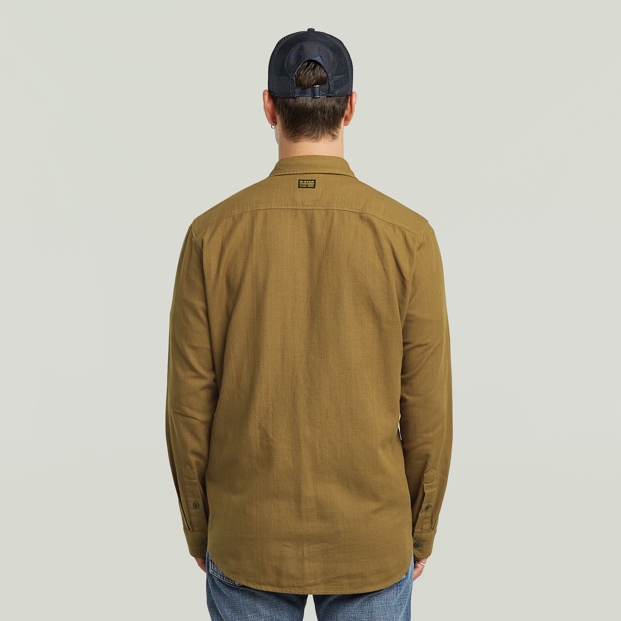 G-Star Raw - Marine Slim LS Shirt - Dark Fawn GD