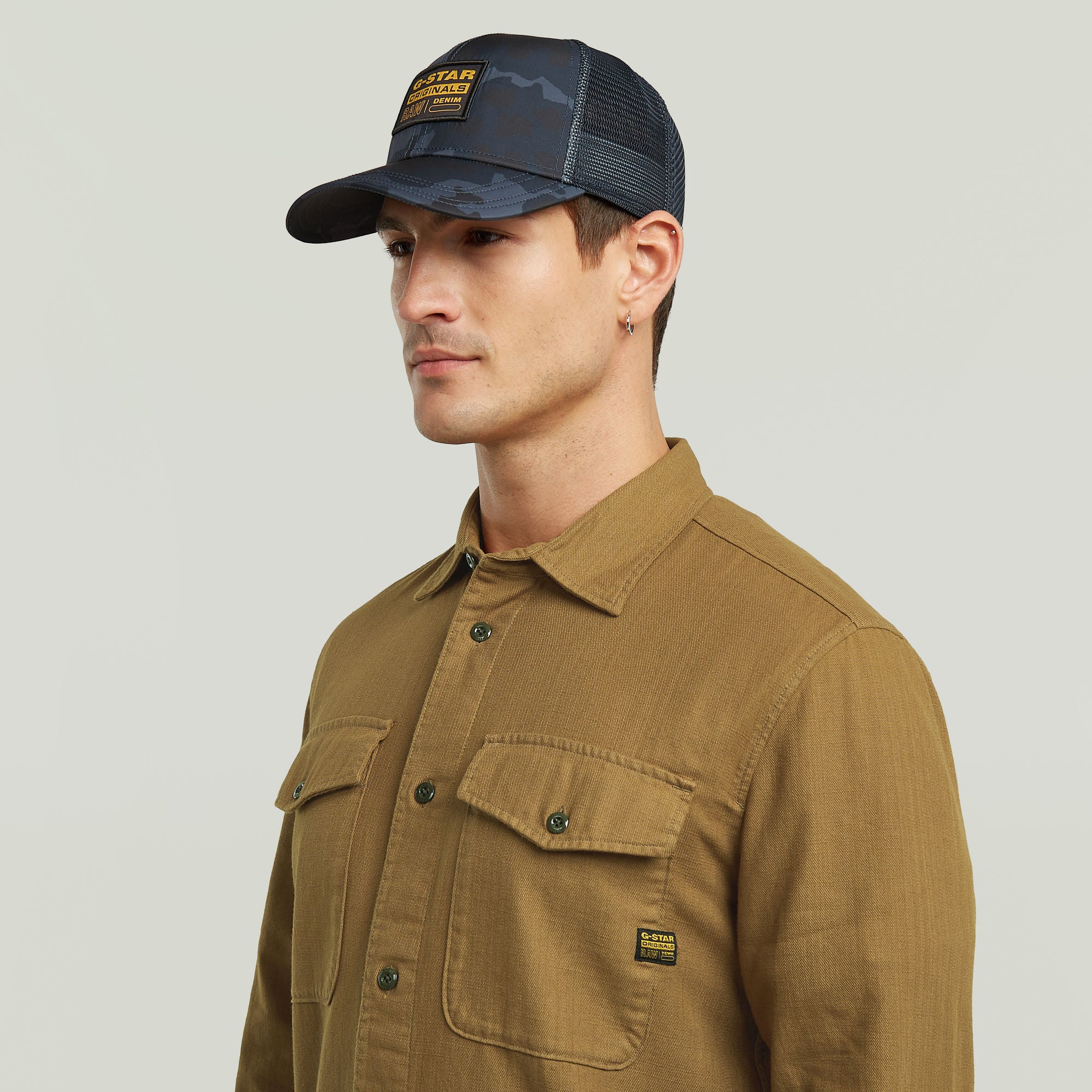 G-Star Raw - Marine Slim LS Shirt - Dark Fawn GD