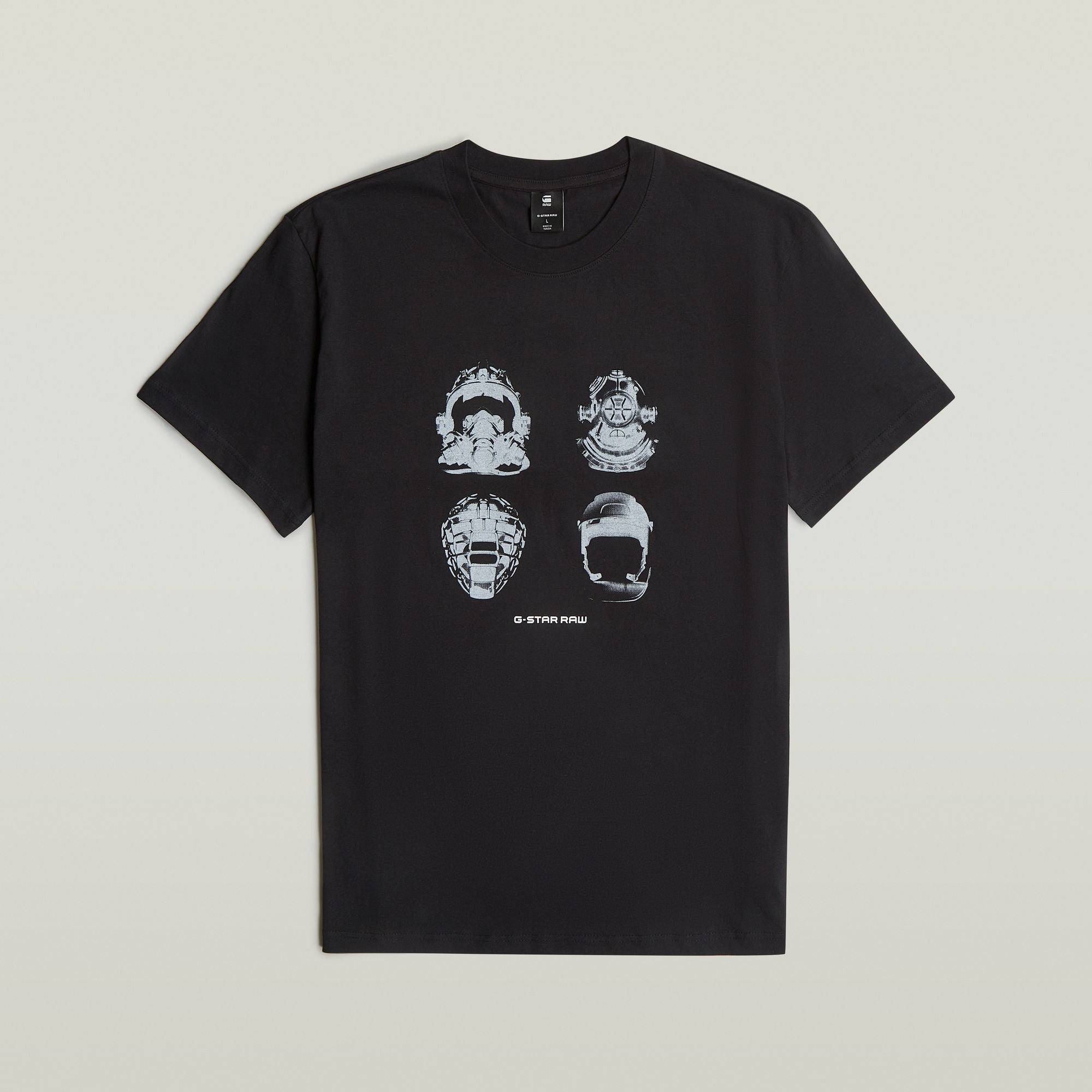 G-Star Raw - Masks Graphic R Tee - Dark Black