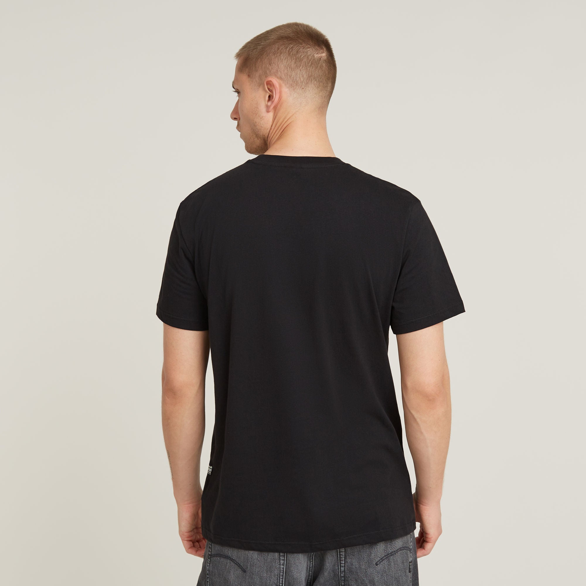 G-Star Raw - Masks Graphic R Tee - Dark Black