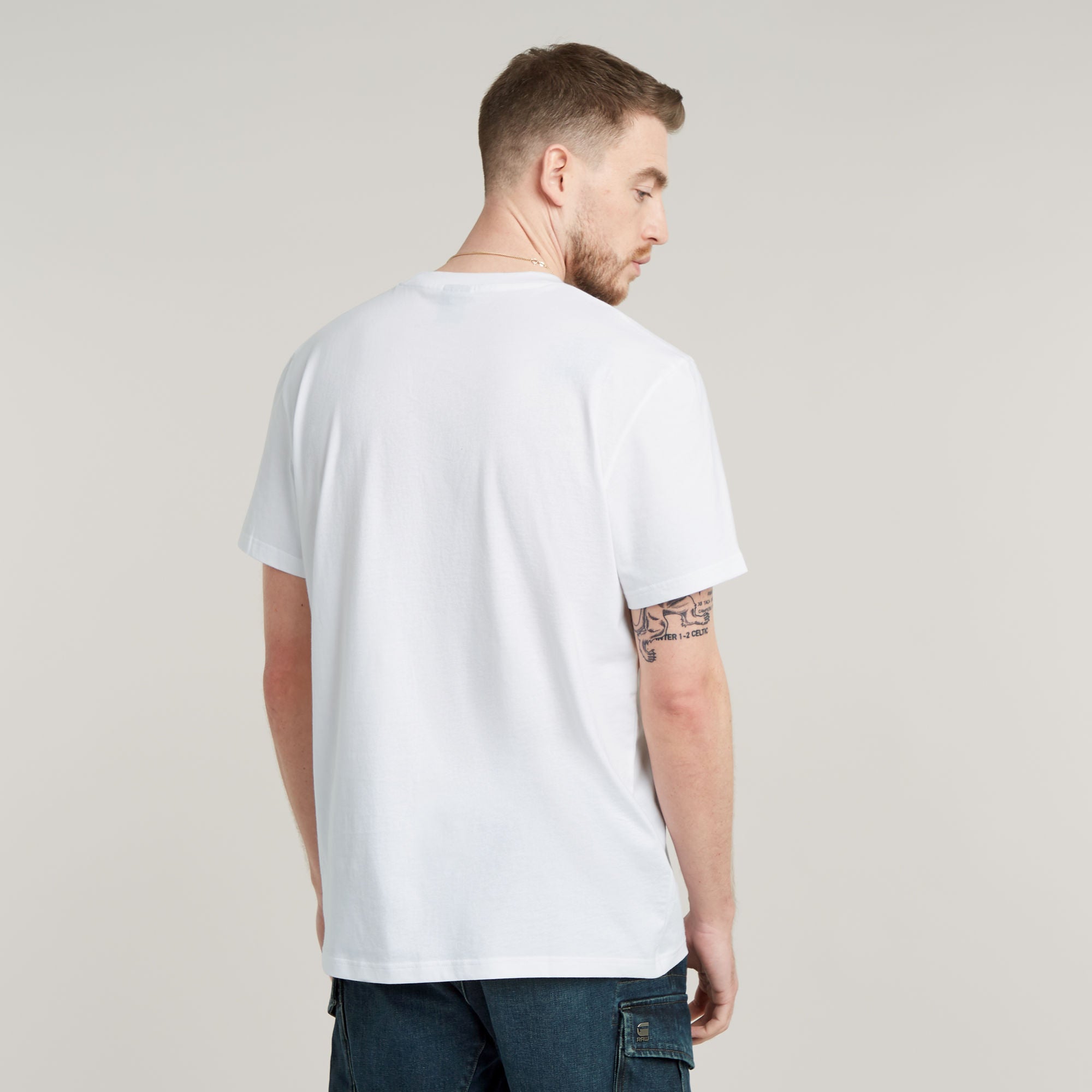 G-Star Raw - Masks Graphic R Tee - White