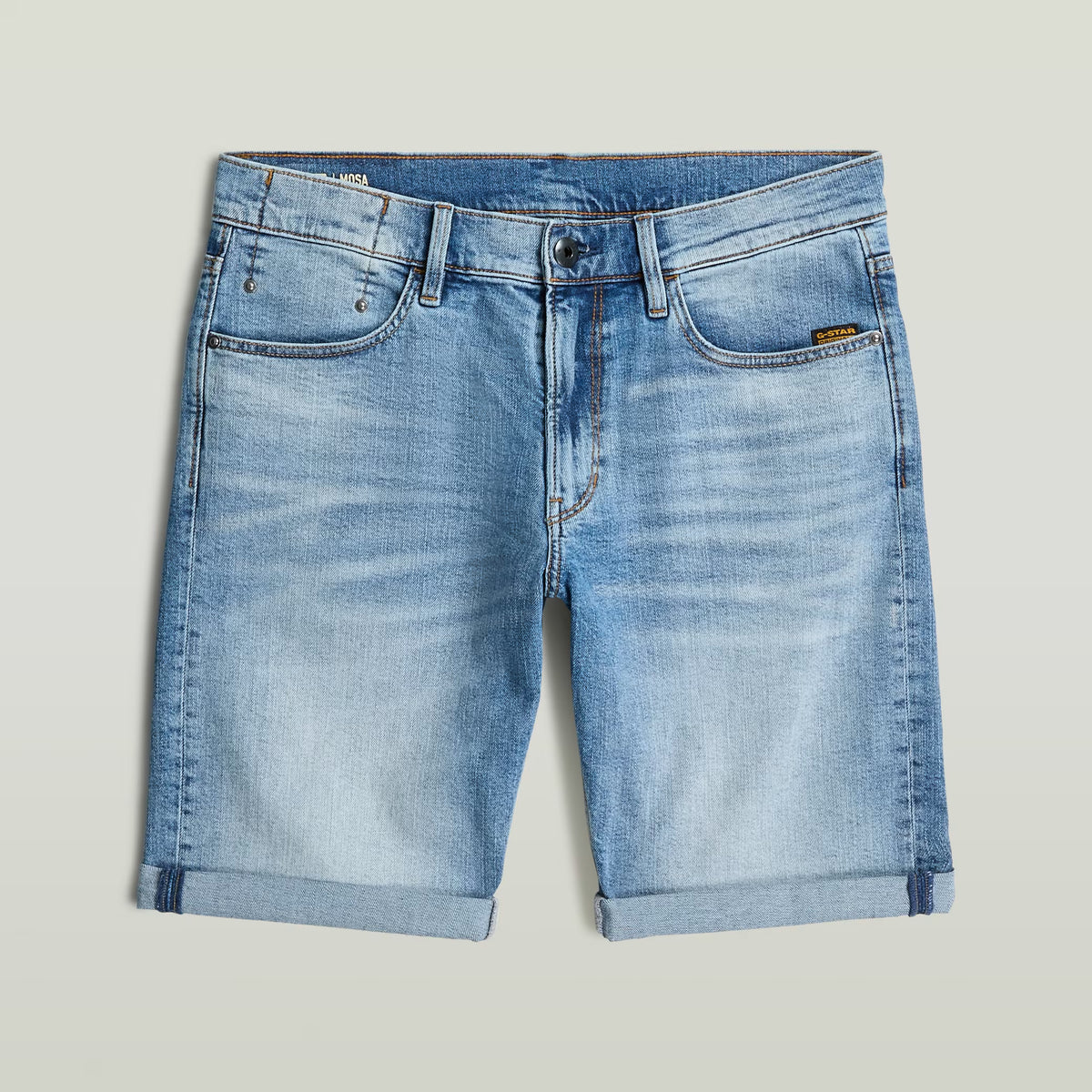 G-Star Raw - Mosa Short - Light Indigo Aged