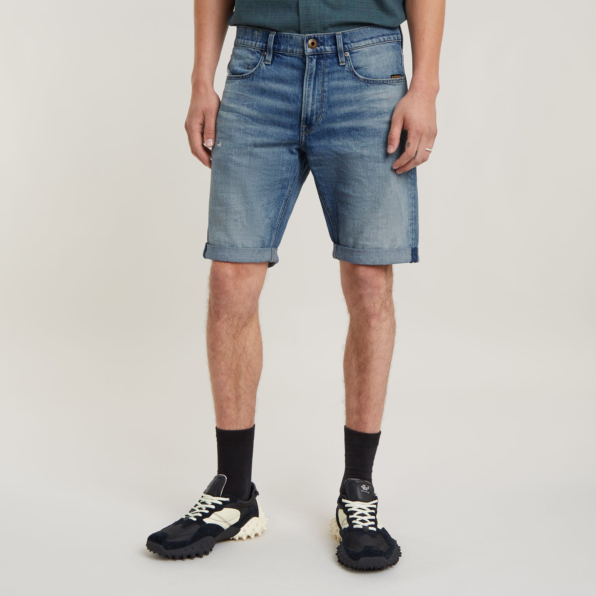 G-Star Raw - Mosa Short - Sun Faded Zee Destroyed