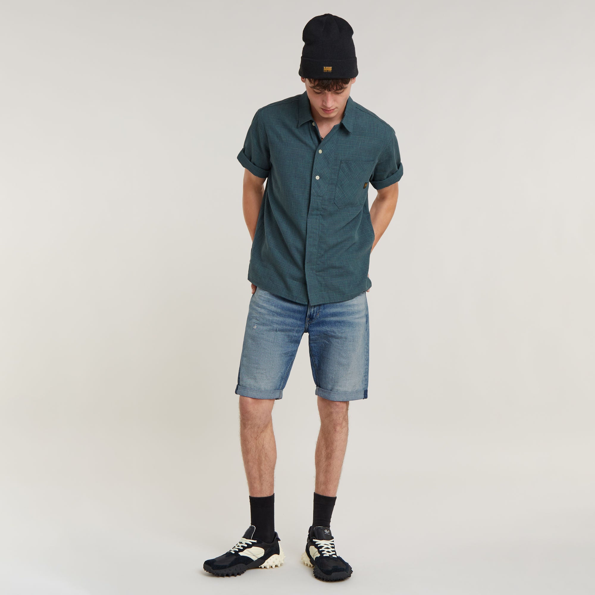 G-Star Raw - Mosa Short - Sun Faded Zee Destroyed