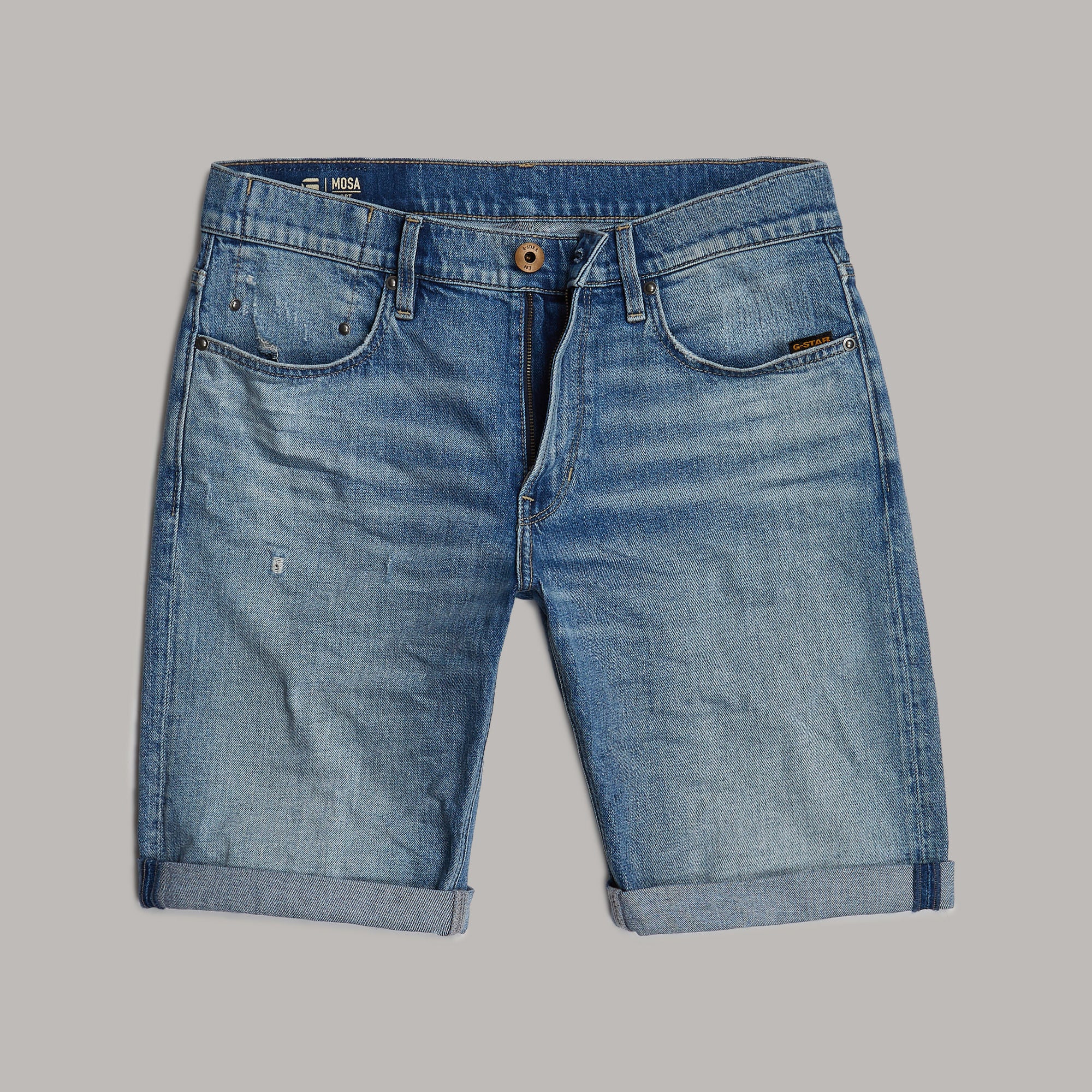 G-Star Raw - Mosa Short - Sun Faded Zee Destroyed