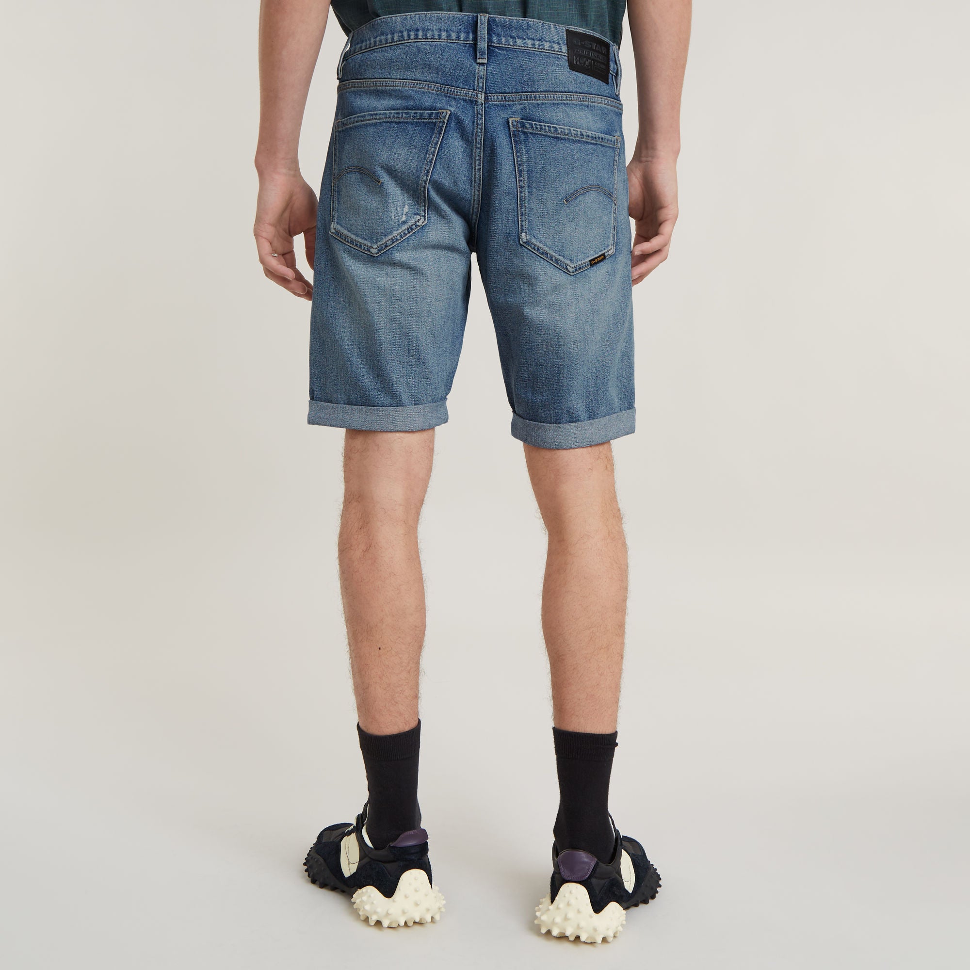 G-Star Raw - Mosa Short - Sun Faded Zee Destroyed