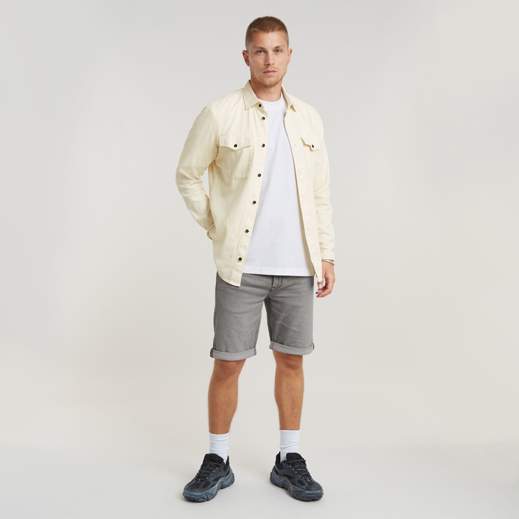 G-Star Raw - Mosa Short - Faded Moonstone